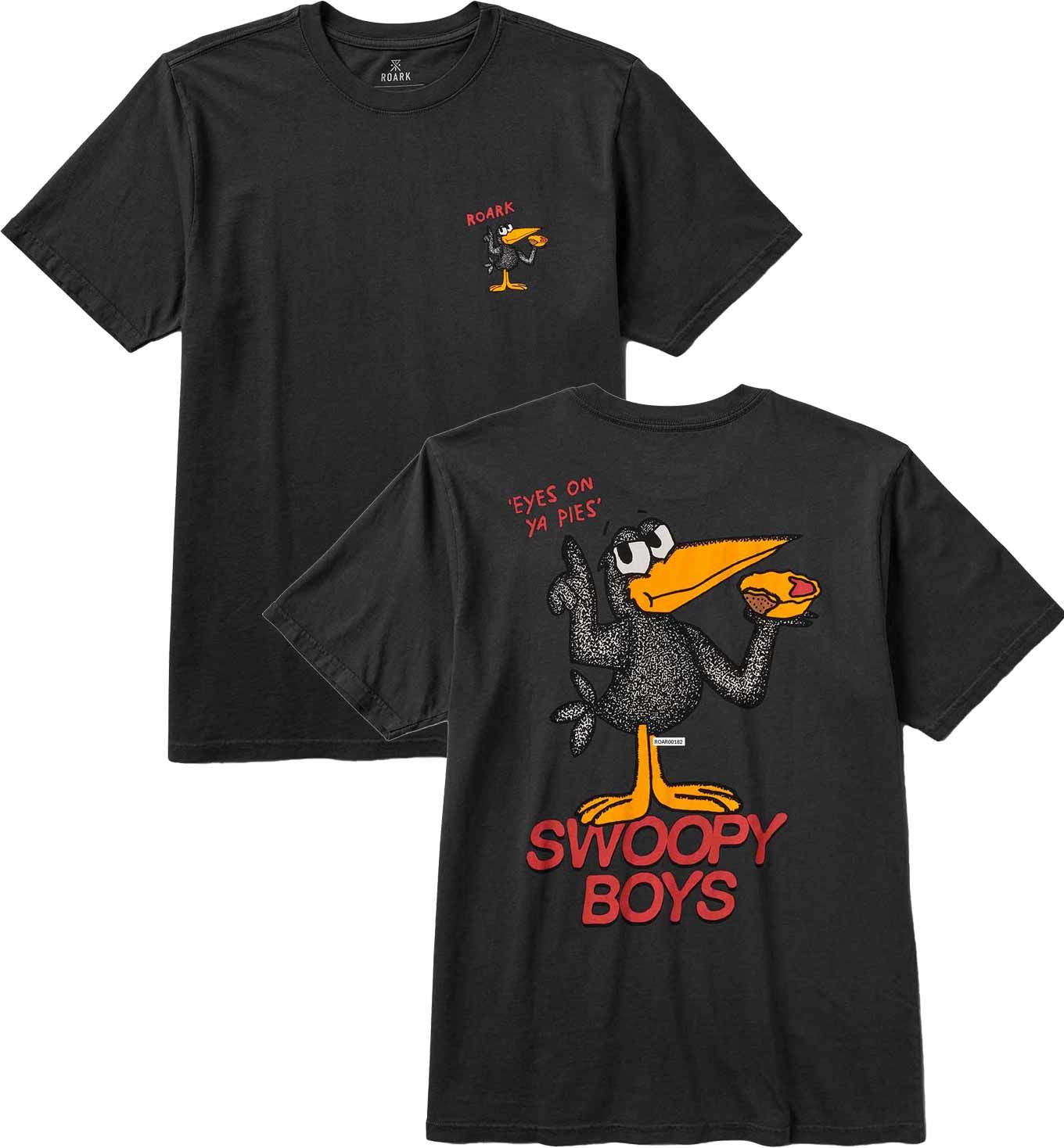 Swoopy Boys Tee Black + Roark