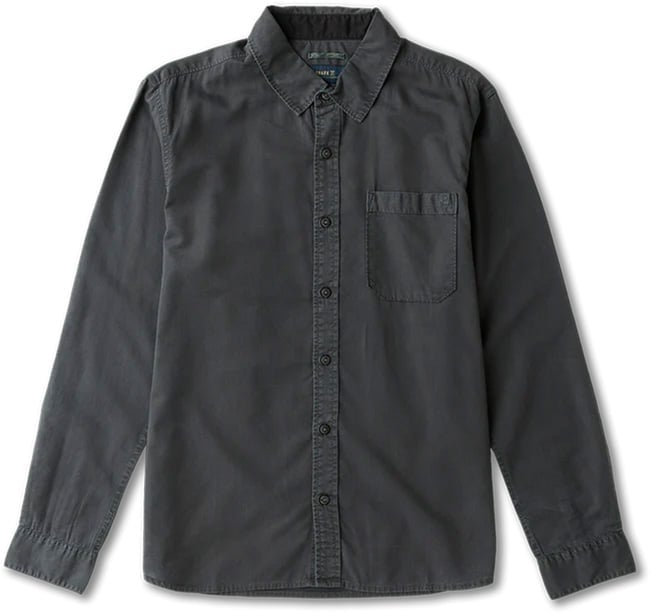 Made To Fade LS Washed Charcoal + Roark