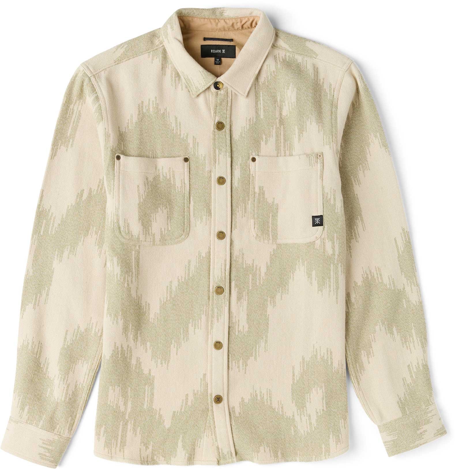 Journey Jacquard Flannel Oat + Roark