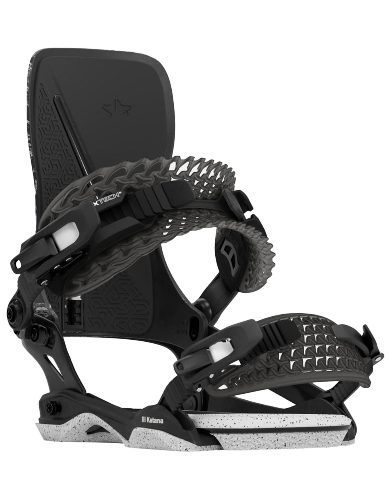 Rome Katana White Snowboard bindungen : Snowleader