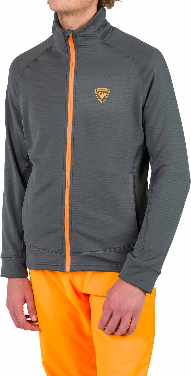 Blackside Fleece Fz Onyx Grey + Rossignol