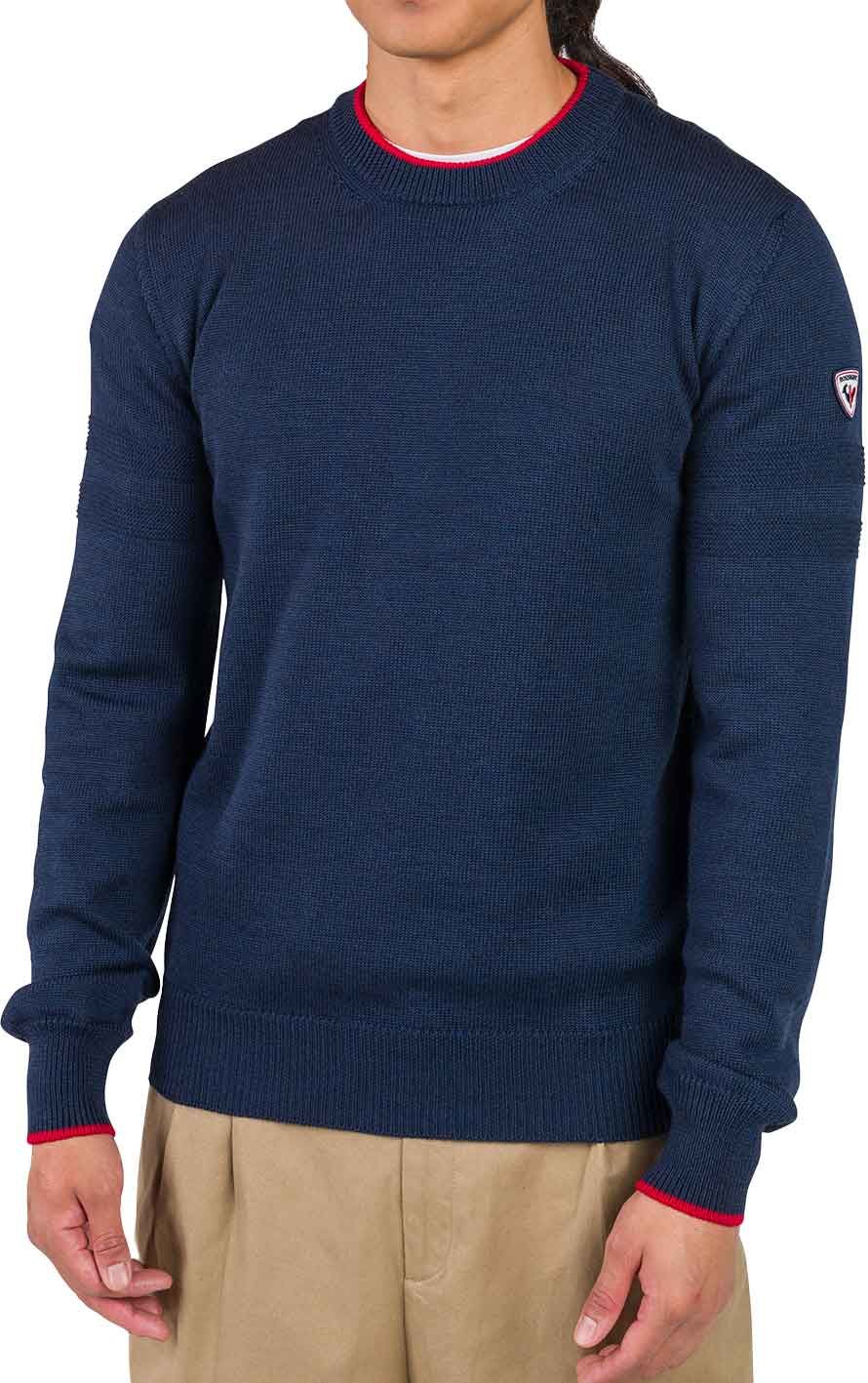 Stripe Rn Knit New Dark Navy + Rossignol