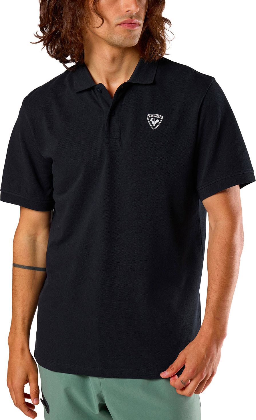 Traye Polo M Black + Rossignol