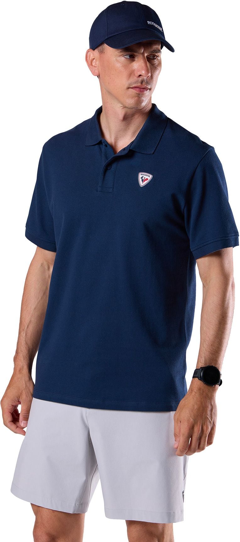 Traye Polo M Dark Navy + Rossignol
