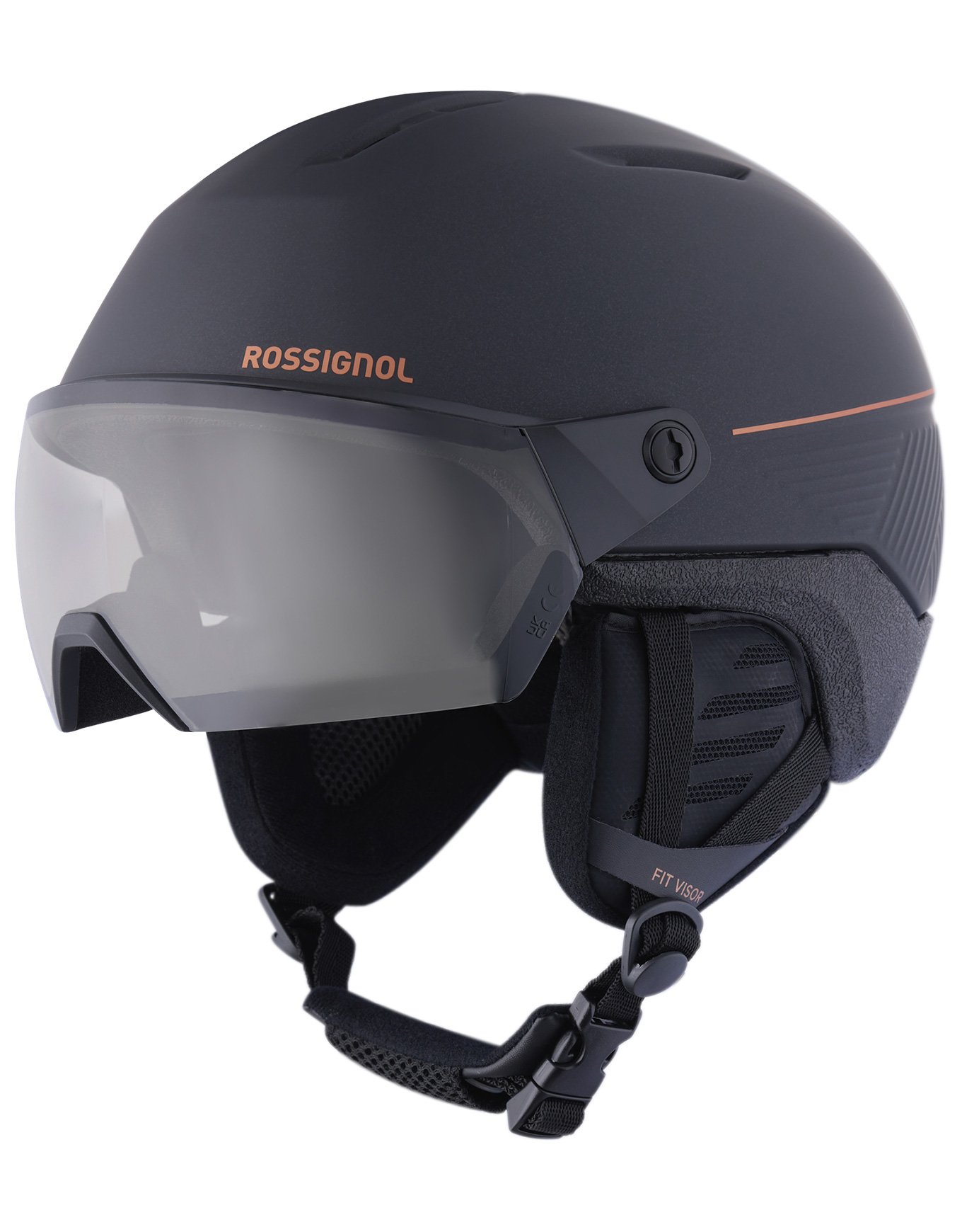 Fit Visor Impacts Photo Black + Rossignol