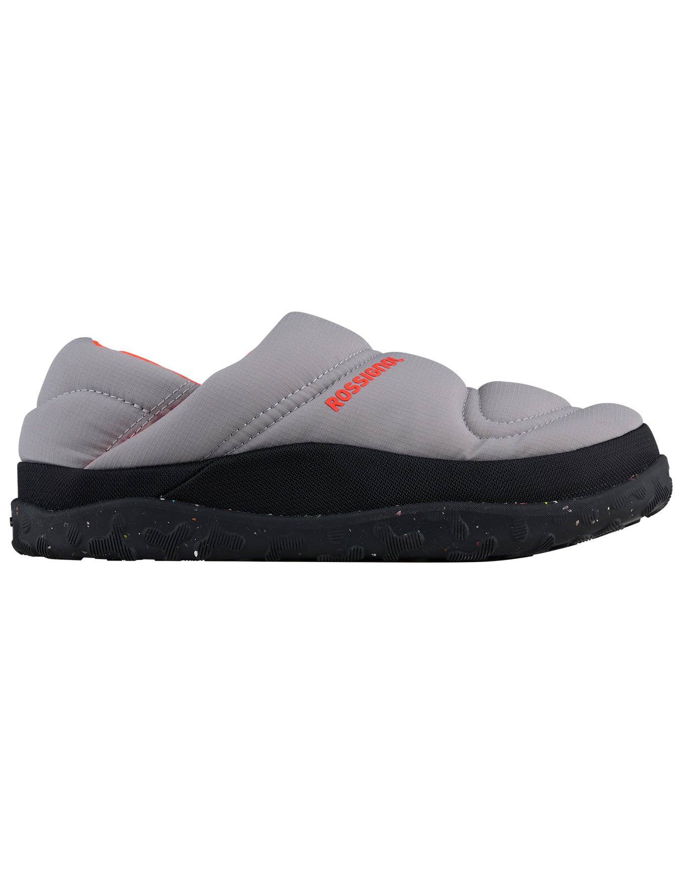 M Chalet Grey/Black/Neon Red + Rossignol
