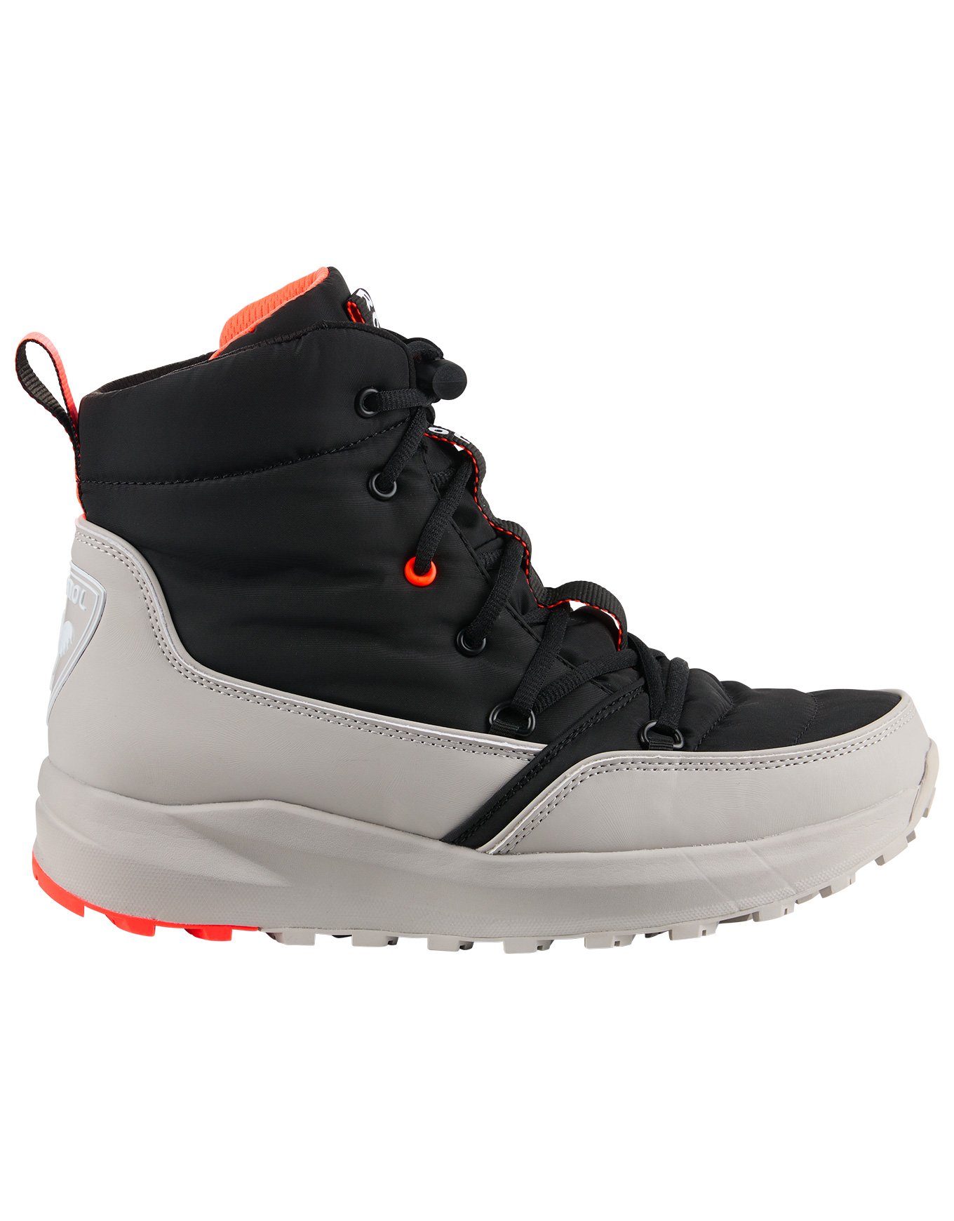 M Rossi Podium Grey/Black/Neon Red + Rossignol