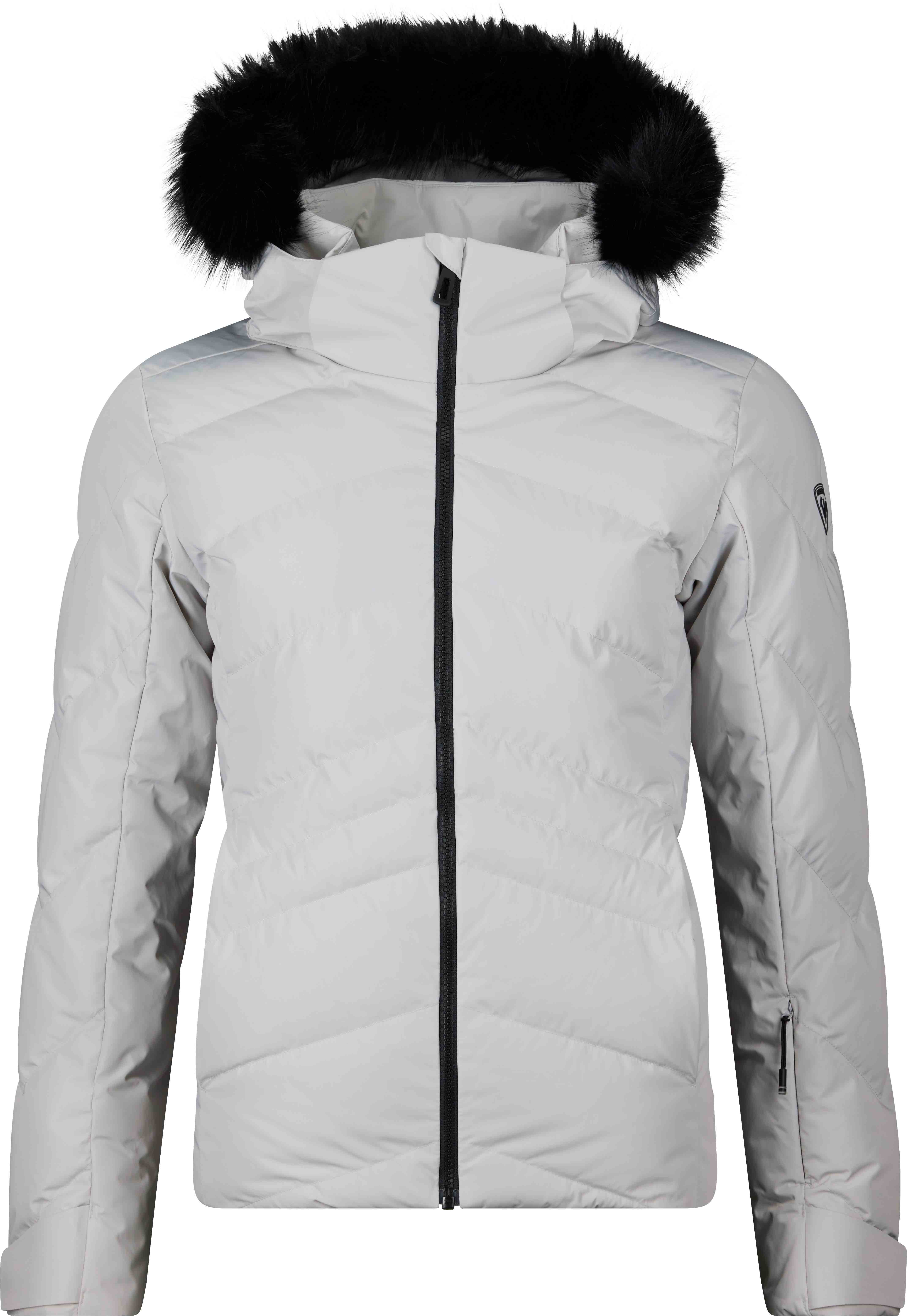 W Staci Insulated Jacket Silver Pearly + Rossignol