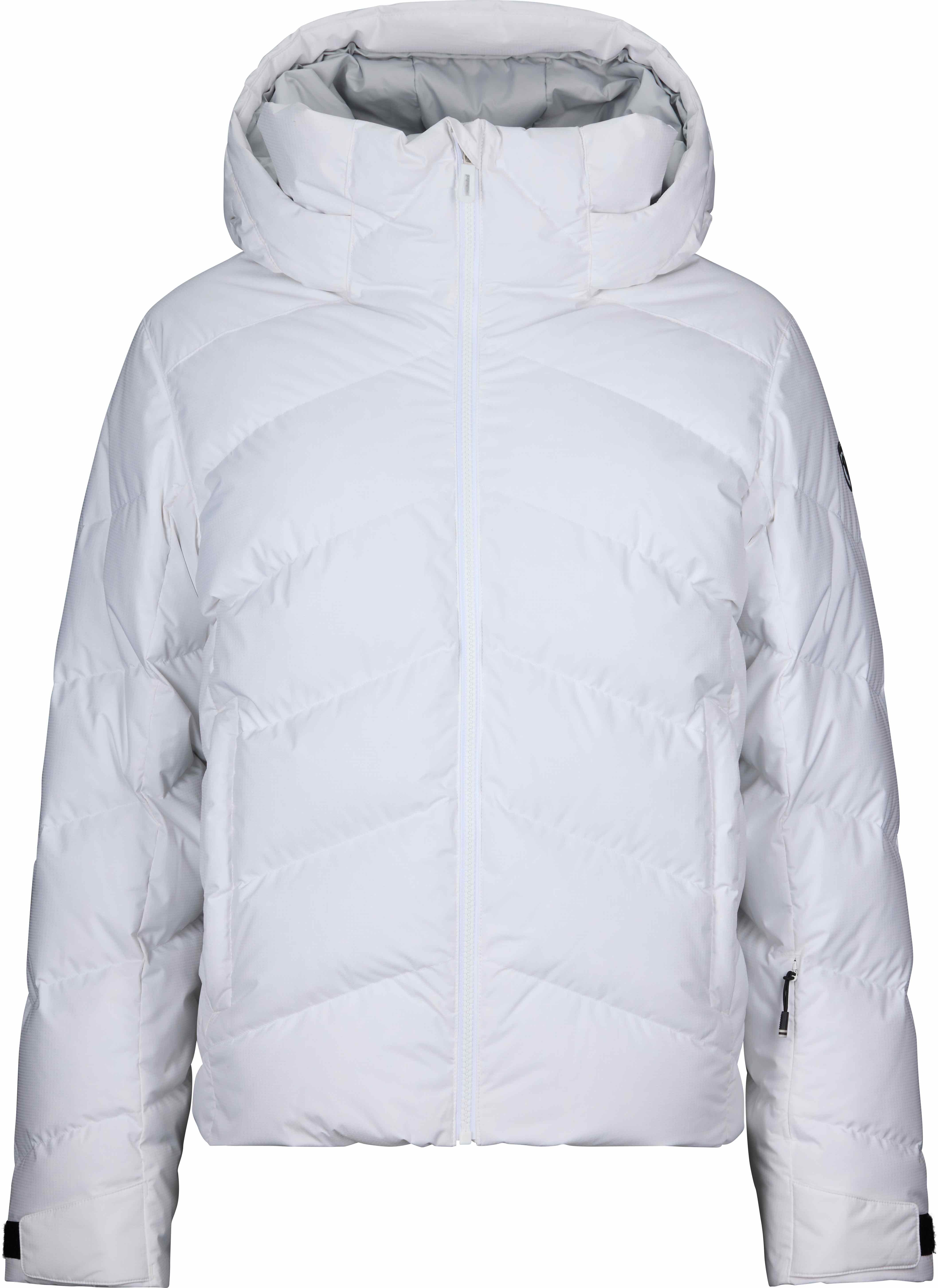 W Wispile Ripstop Down Jacket White + Rossignol