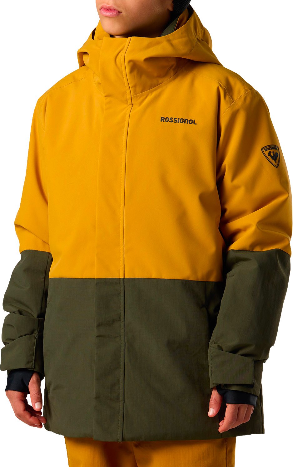 Jr Outerlimits Insulated Jacket Dusted Ochre + Rossignol