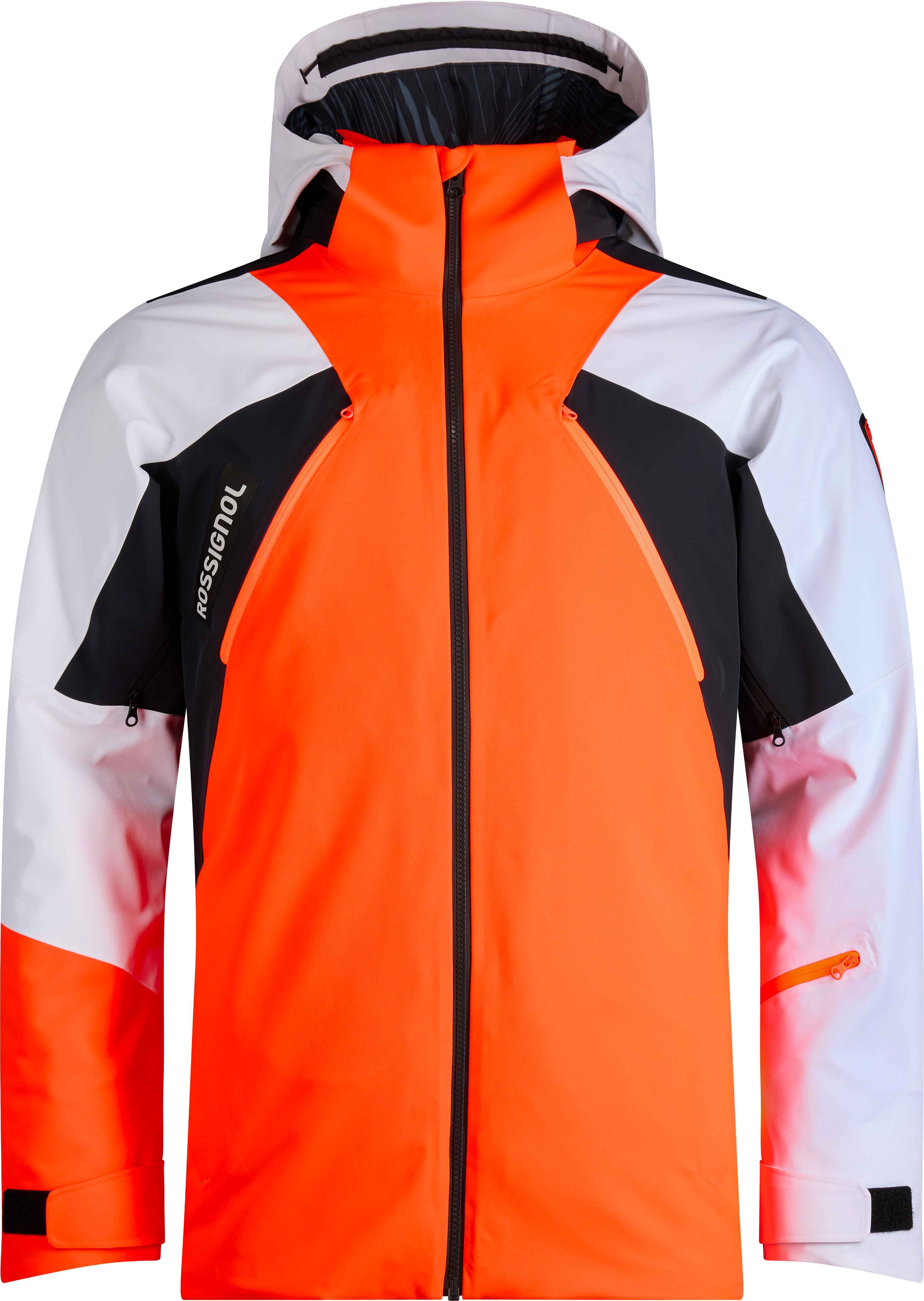 M Hero 4Ws Insulated Ski Jacket Neon Red + Rossignol