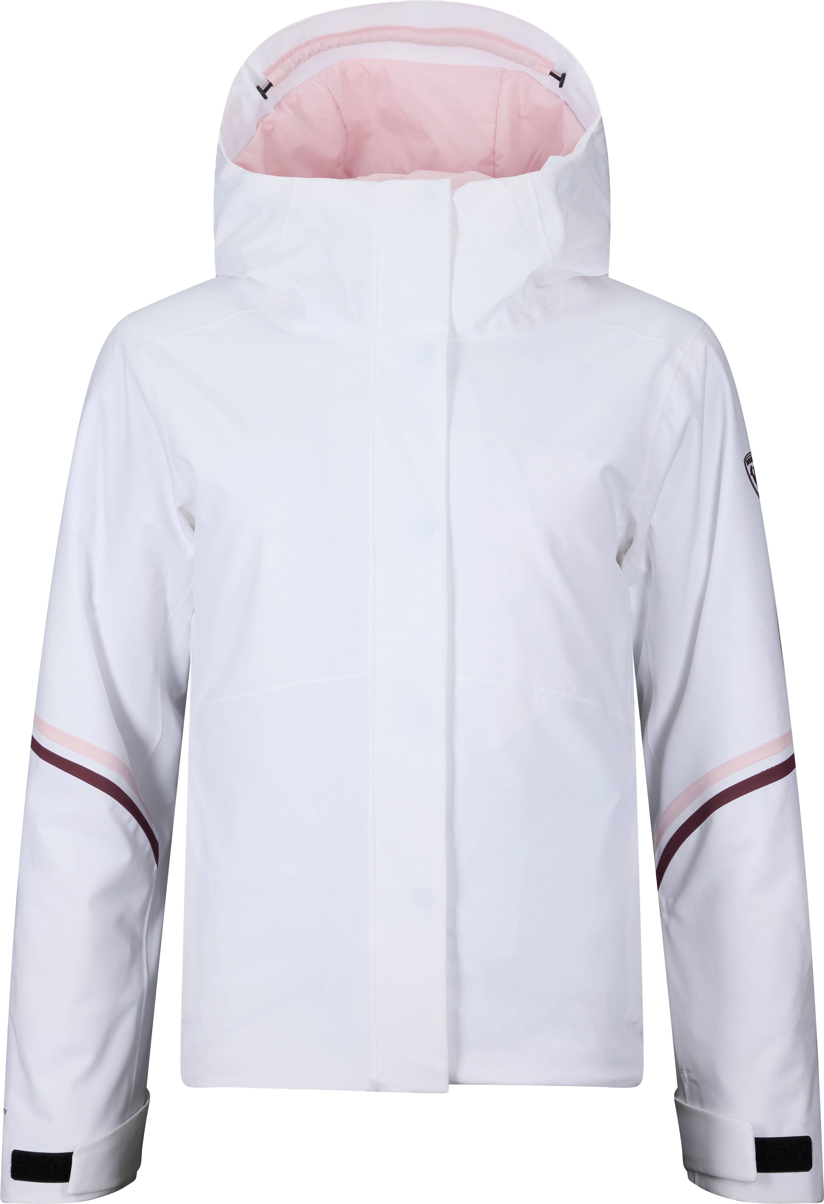 W Strawpile Insulated Ski Jacket White + Rossignol