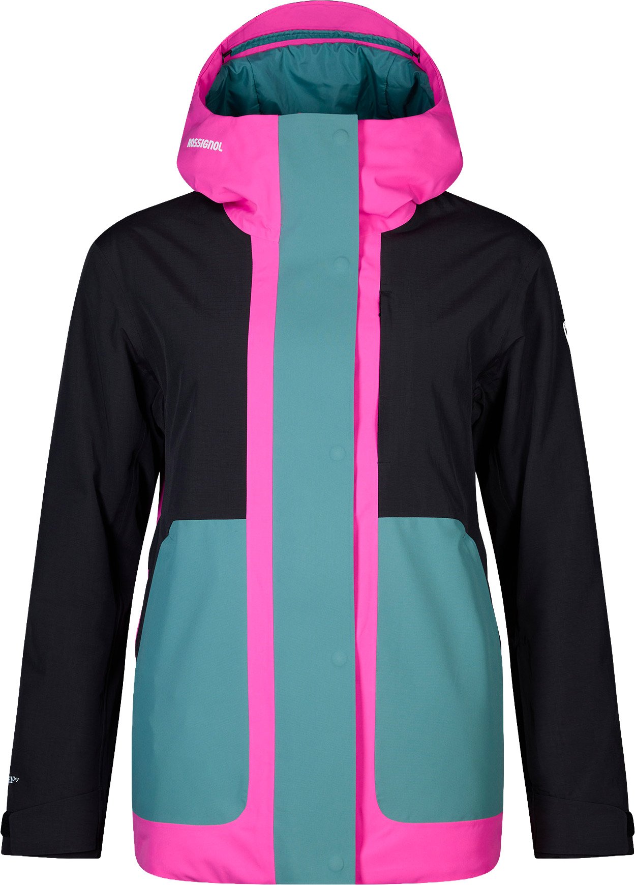 W Outerlimits Insulated Jacket Black + Rossignol