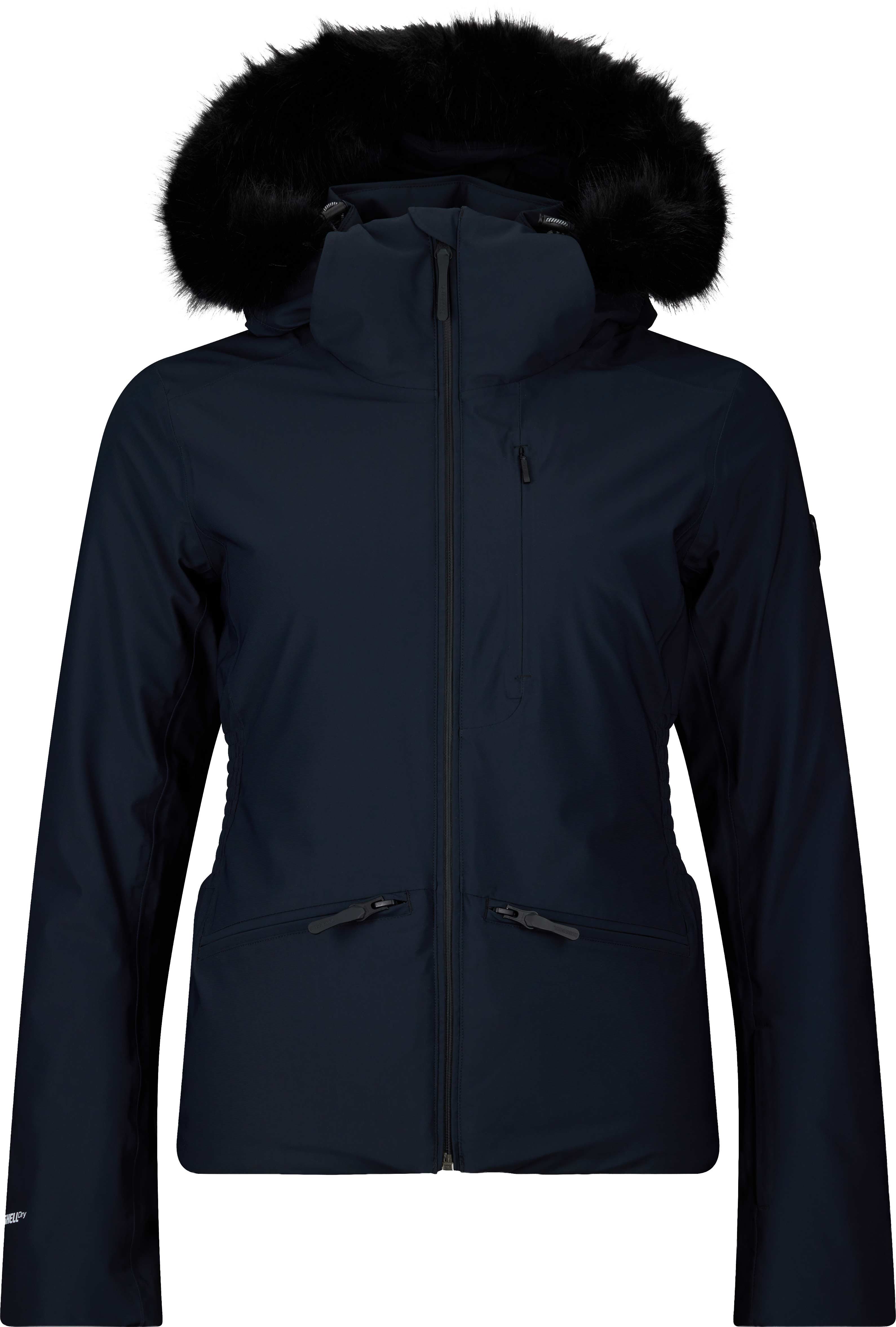 W Snowdazzle Insulated Ski Jacket Black + Rossignol