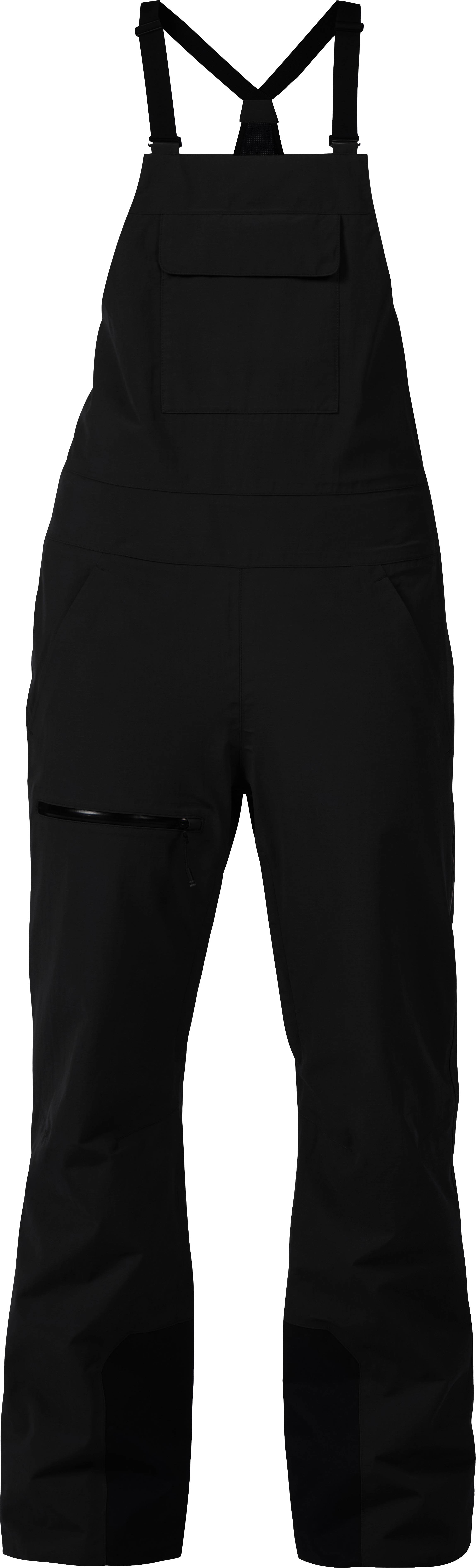 W Outerlimits Insulated Bib Black + Rossignol