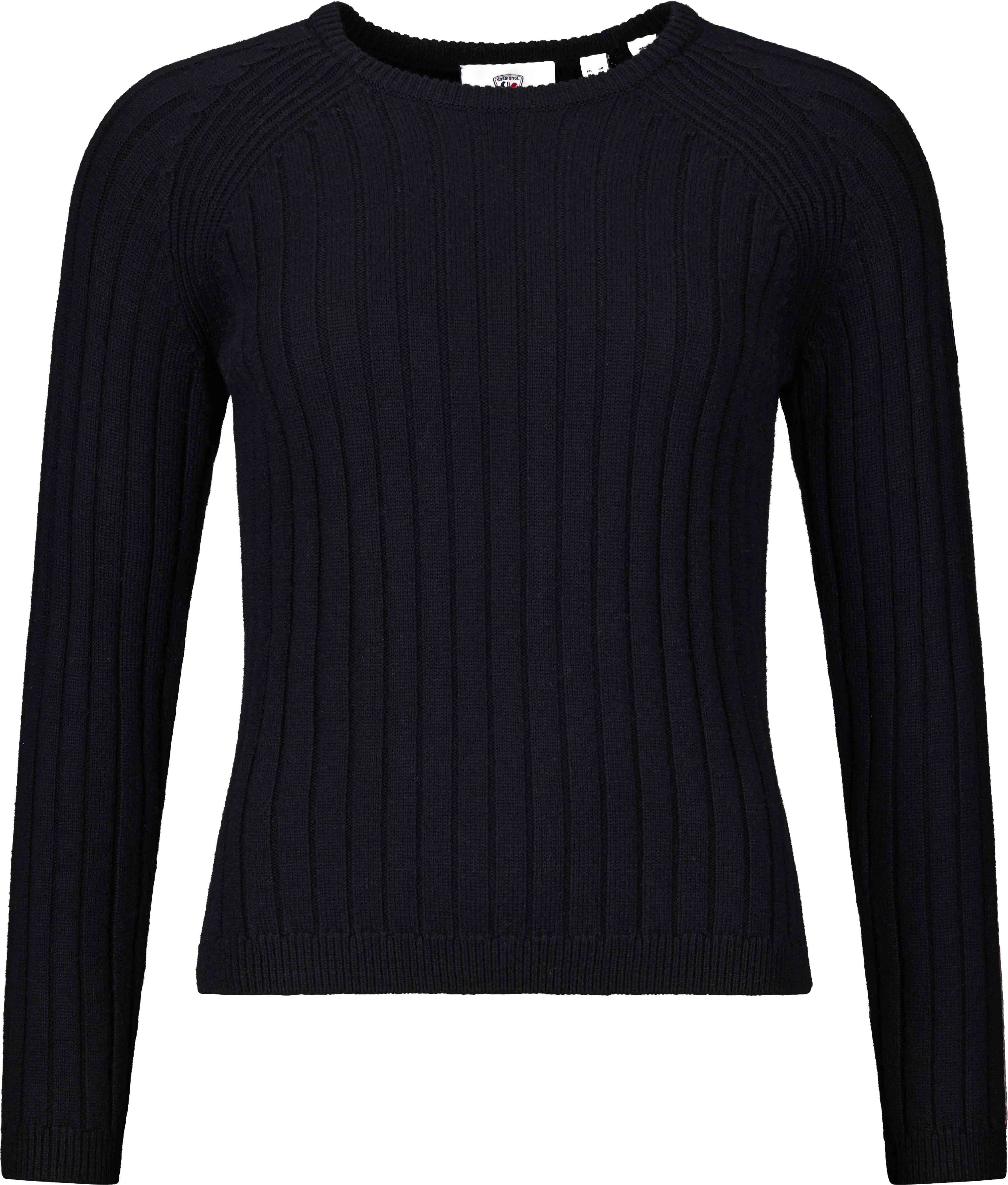 W Corbyr Cn Sweater Black + Rossignol