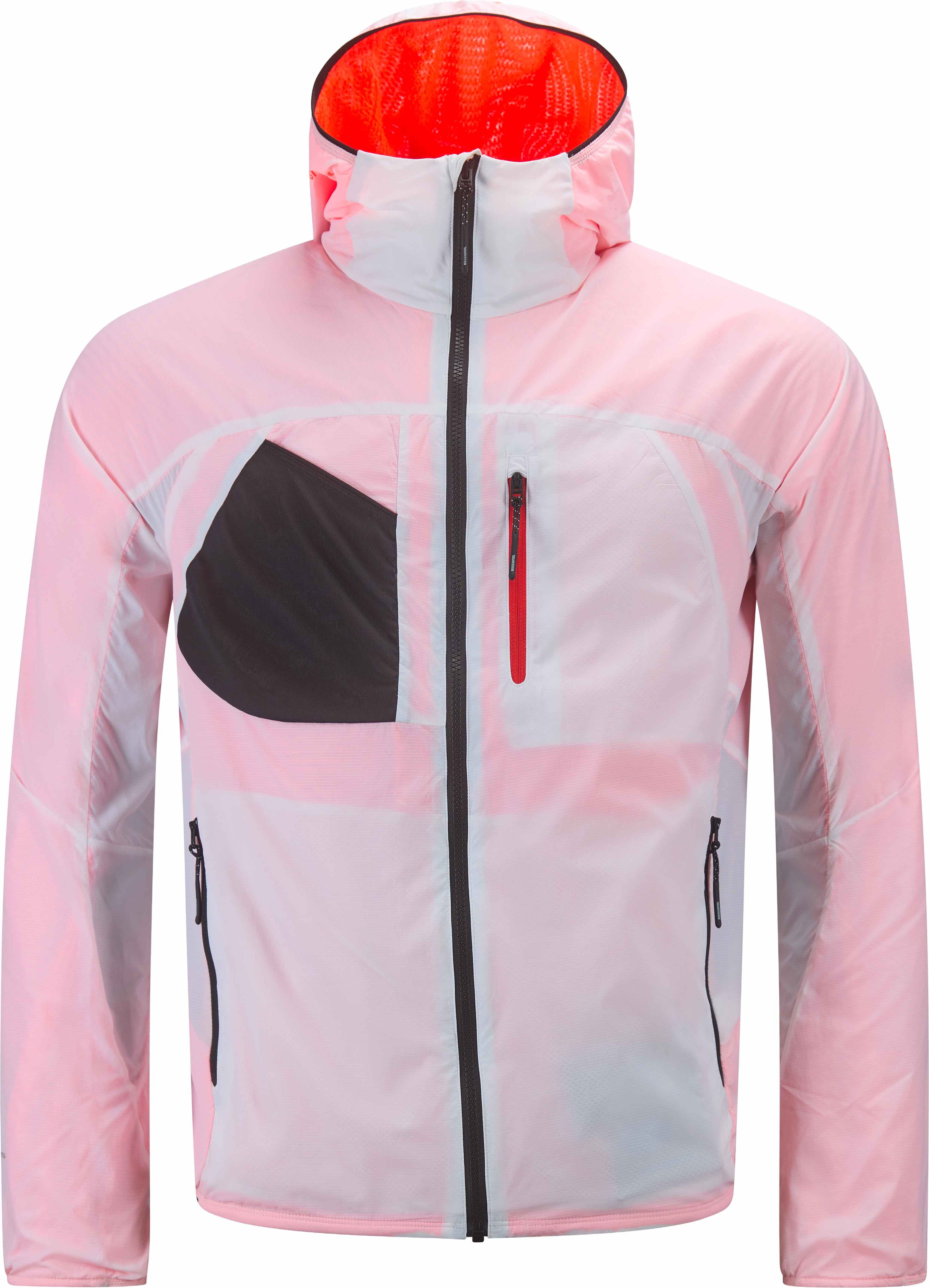 M Opside Active Hoodie Jacket White + Rossignol