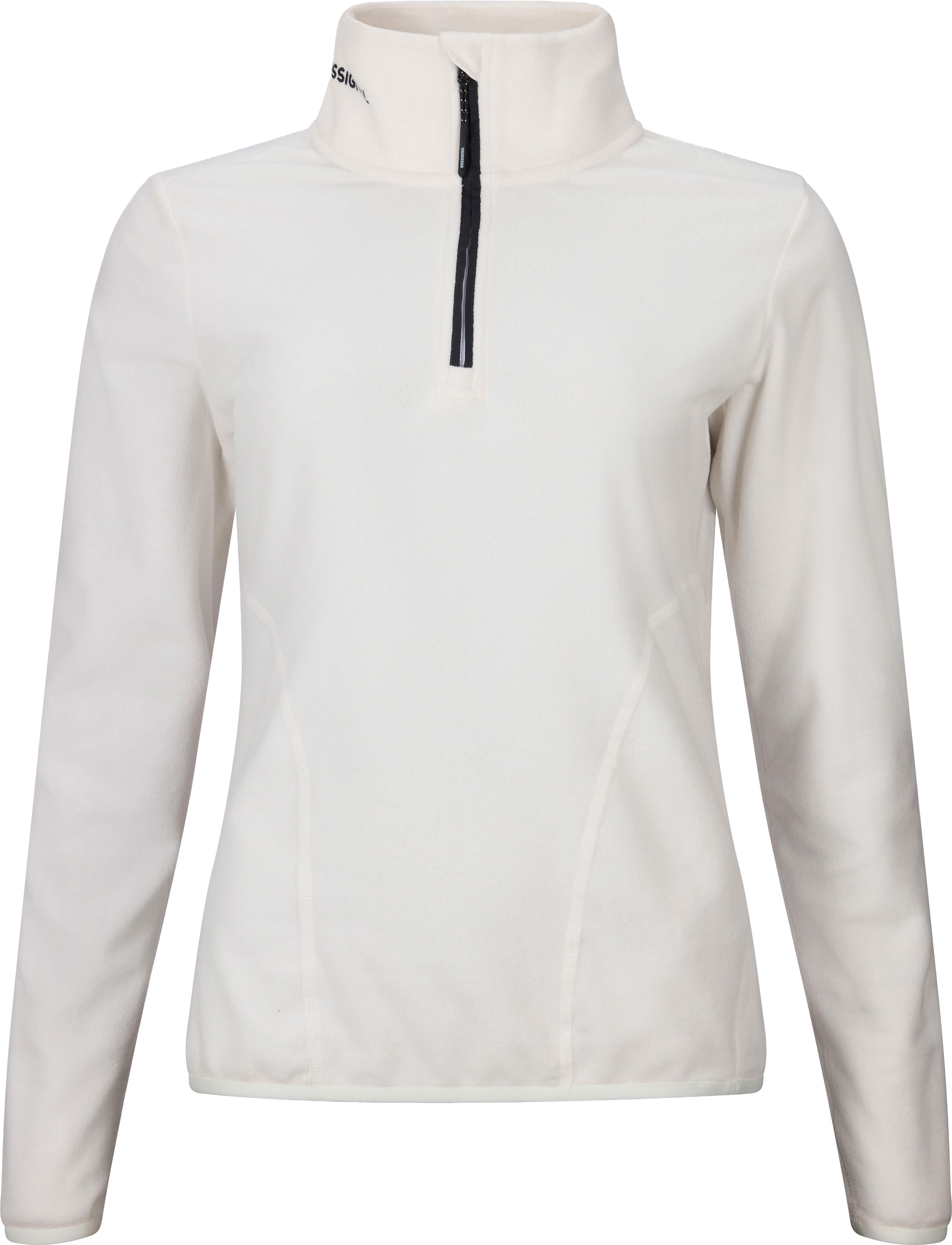 W Quarter Zip Polar Fleece White + Rossignol