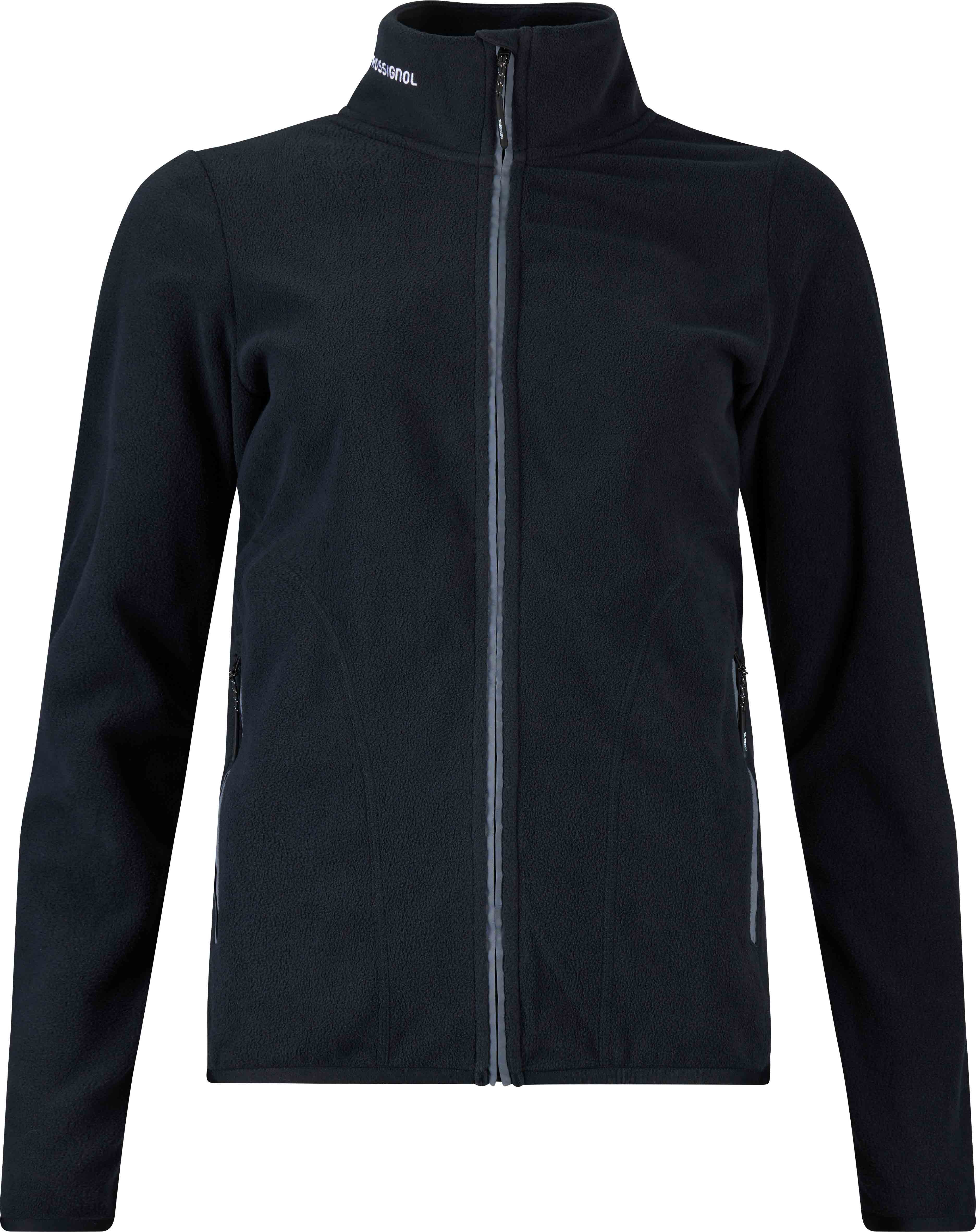 W Polar Fleece Jacket Black + Rossignol