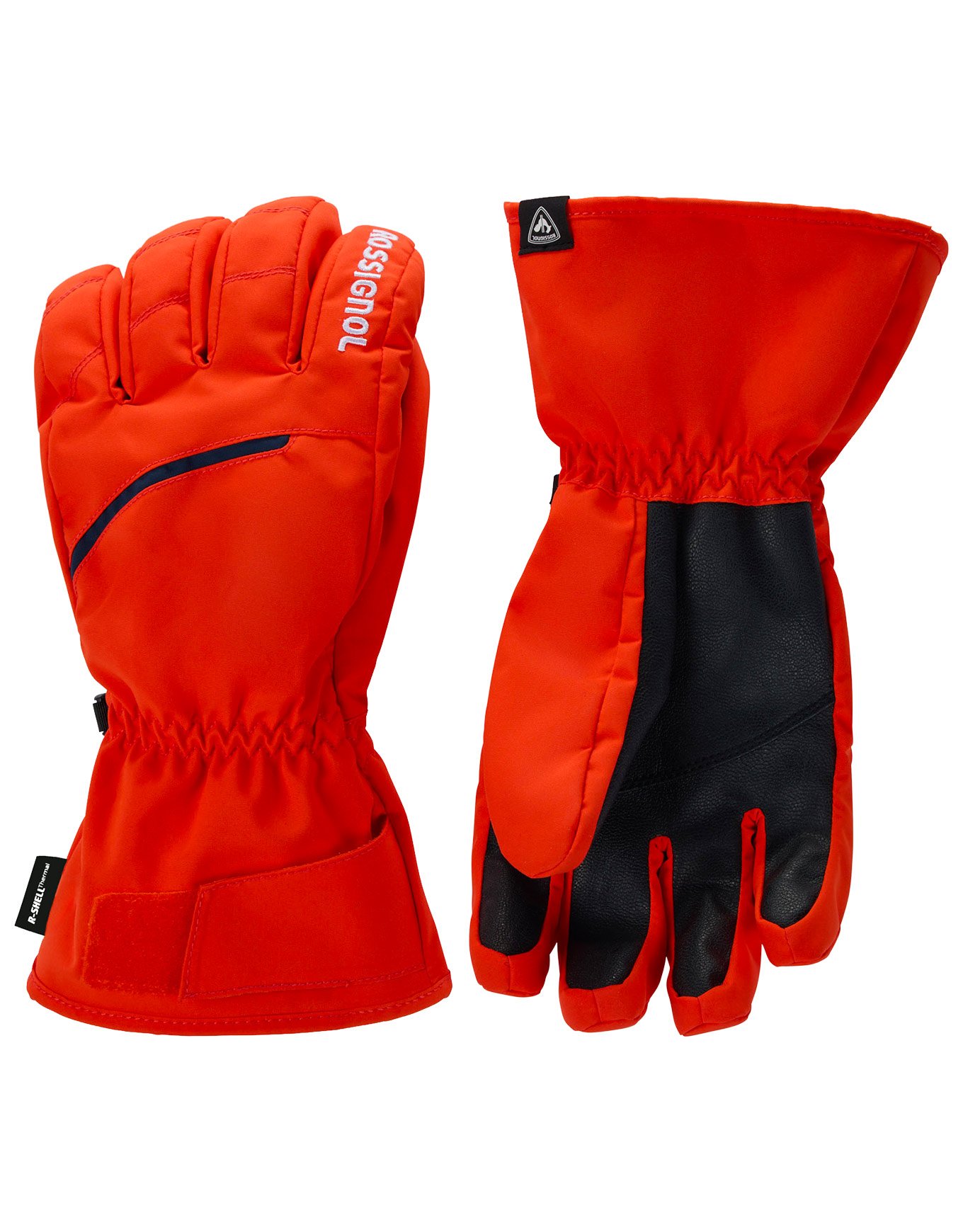 M Perf Ski Gloves R-Shell Ther Golden Gate + Rossignol