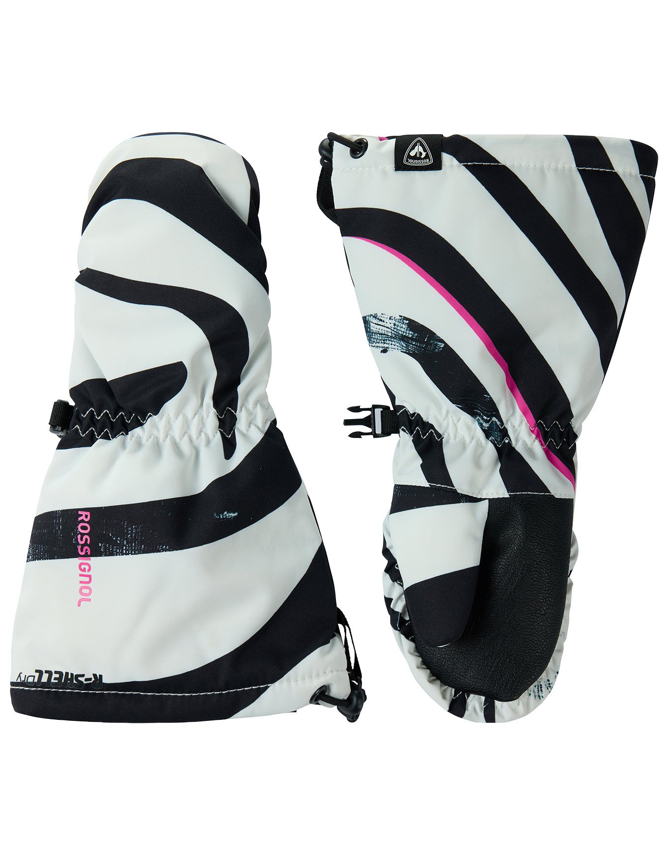 Jr Baby Mittens R-Shell Dry Savage Black + Rossignol