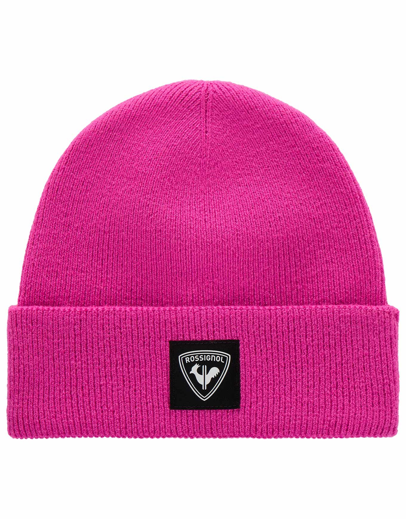 Jr Corporate Beanie Electric Fuchsia + Rossignol