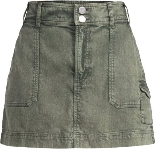 Roll With It Skirt Agave Green + Roxy