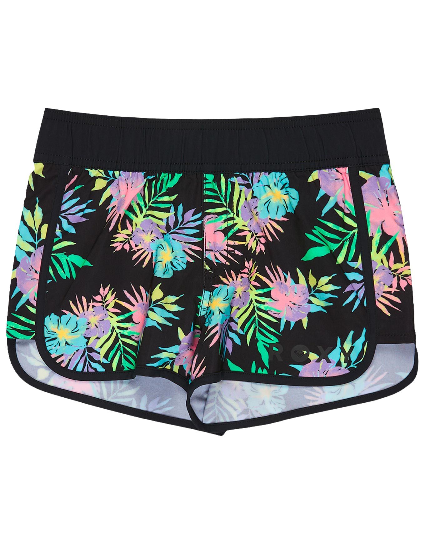 Good Waves Only Boardshorts Anthracite Aquarella Active Rg + Roxy