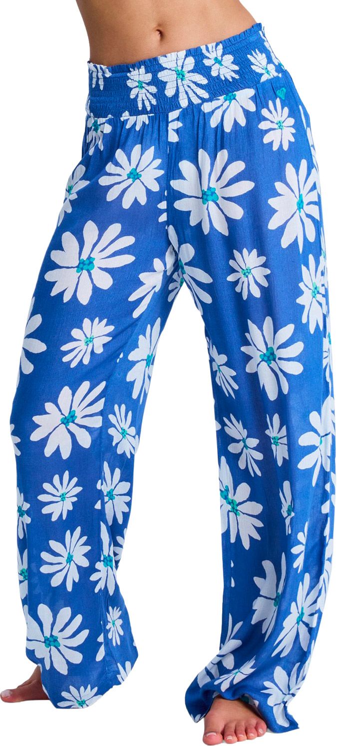 Along The Sunset Pant Dutch Blue Flower Soul + Roxy