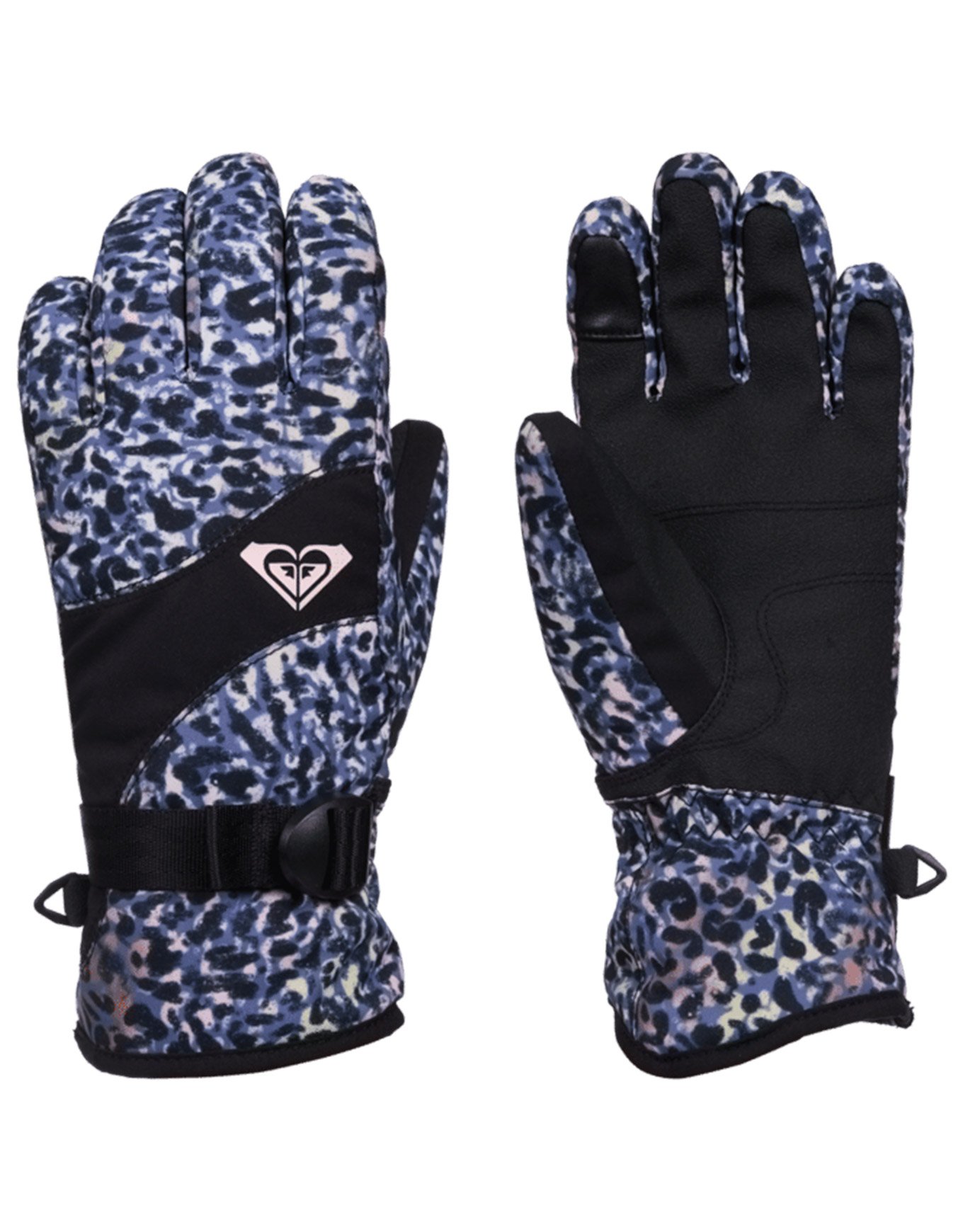 Roxy Jetty Girl Gloves Twilight Purple Wildin Out + Roxy