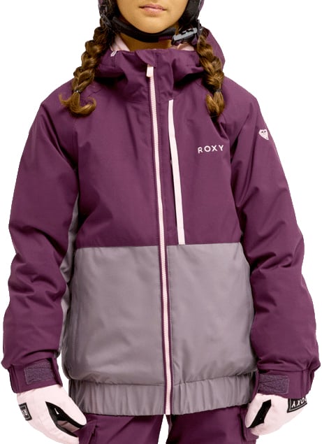 Crystal Clear Girl Jacket Blackberry Wine + Roxy