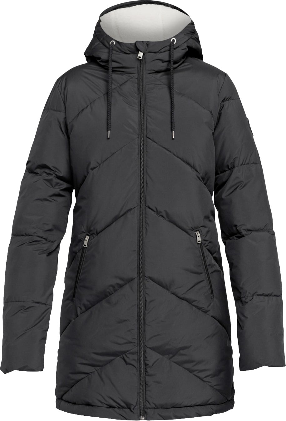 Better Weather Puffa Jacket Anthracite + Roxy