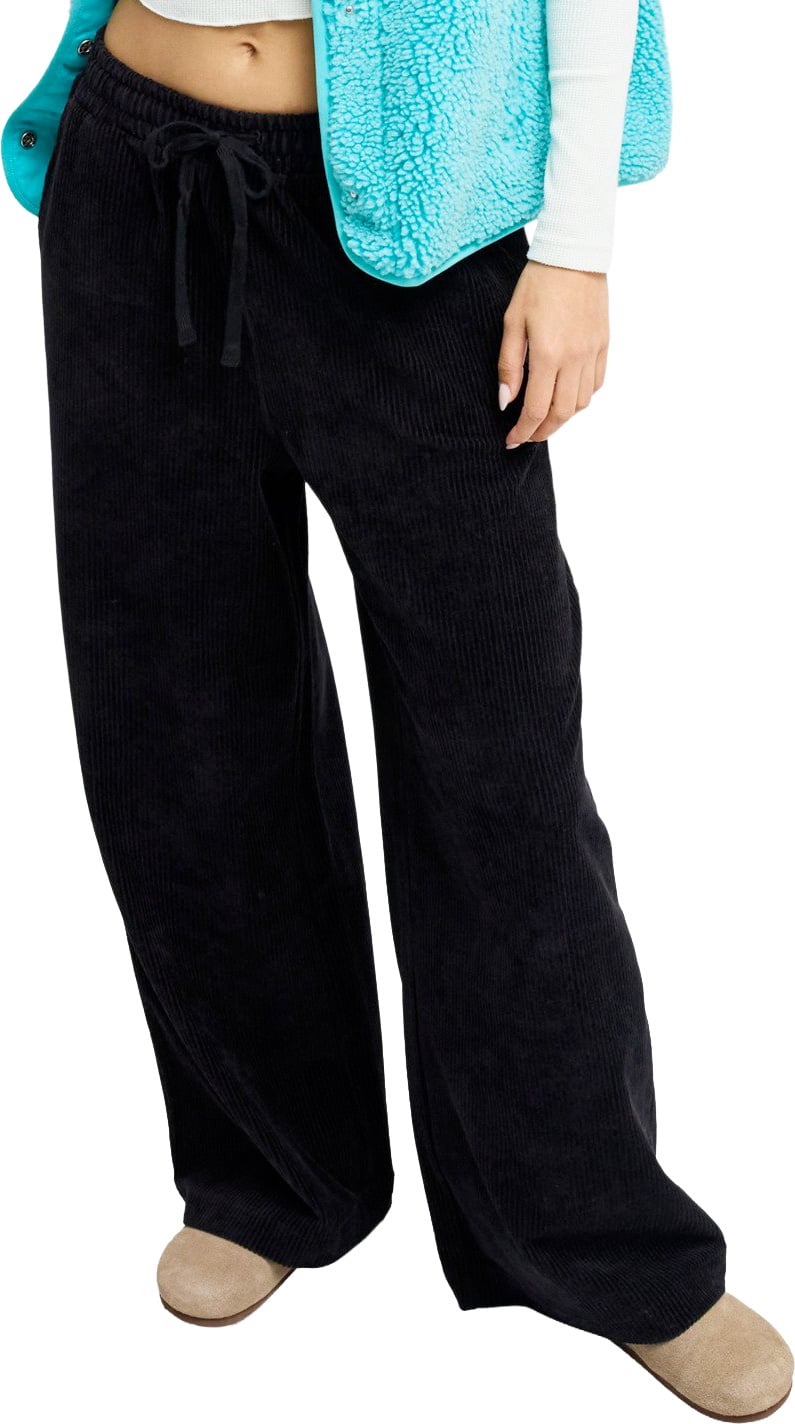 Lekeitio Corduroy Pant Knit Anthracite + Roxy
