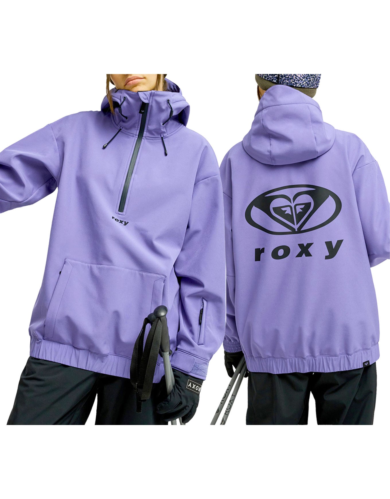 Frostbliss Softshell Overhead Twilight Purple + Roxy