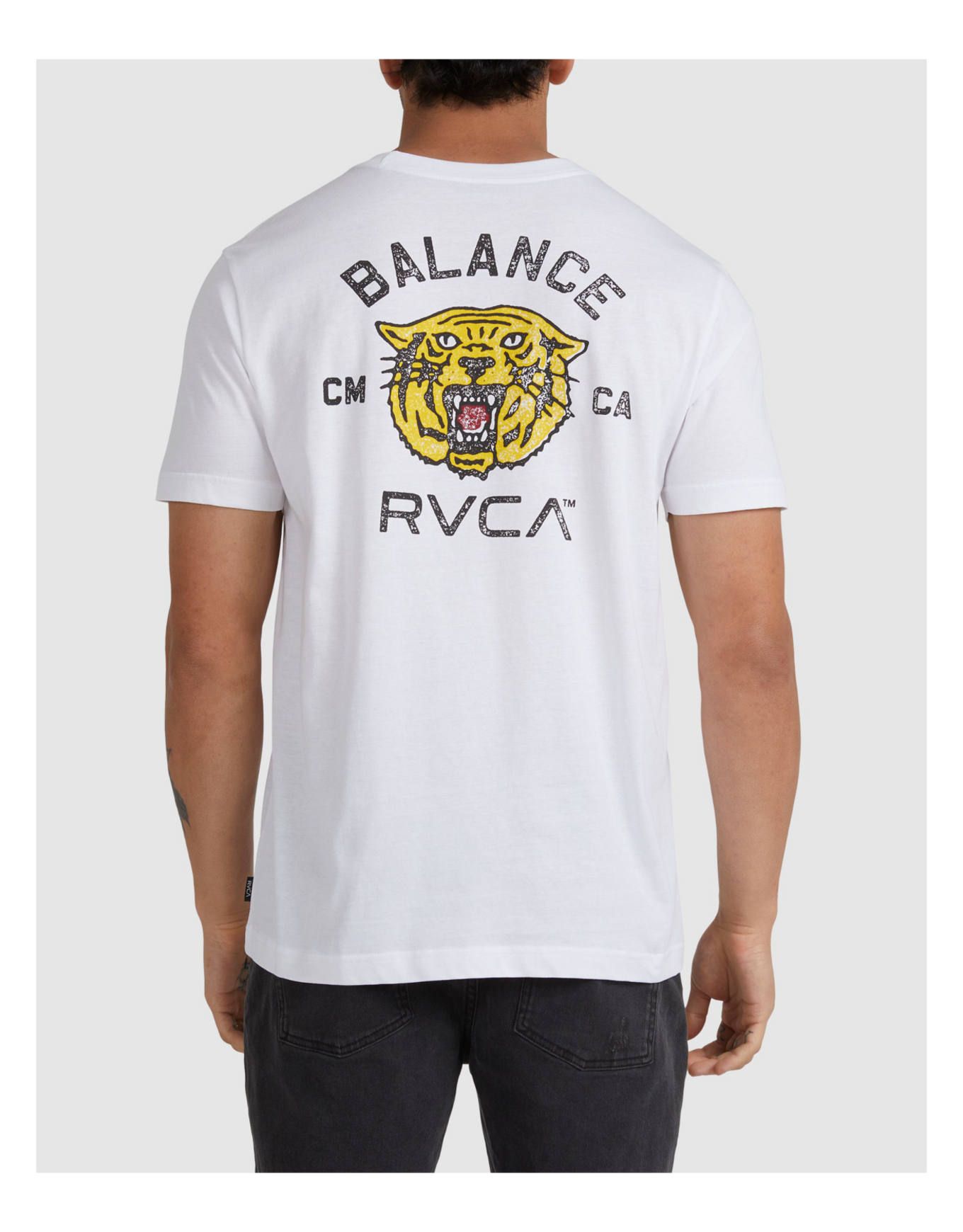 Toro Ss Tee M Tees White + Rvca