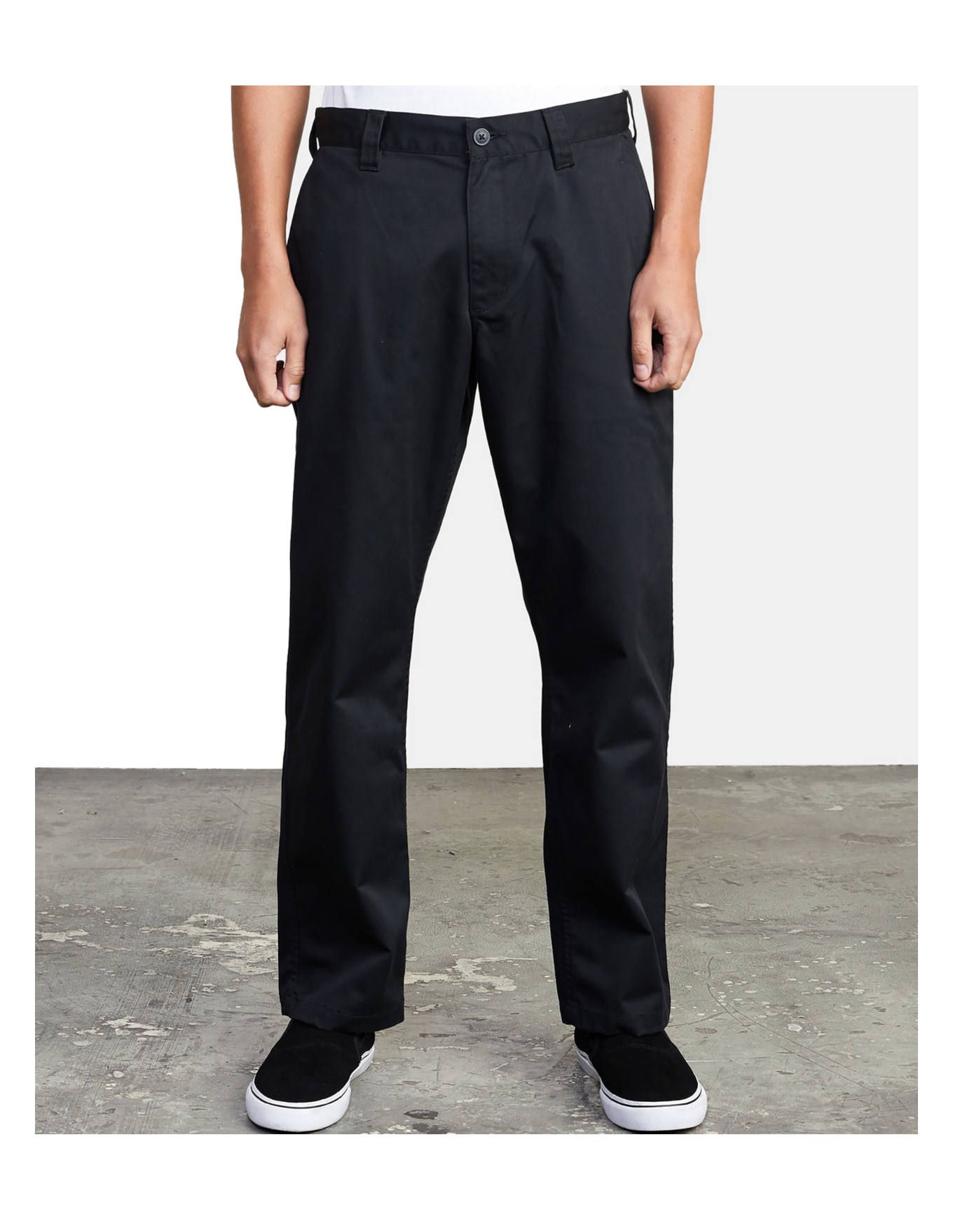 Americana Chino Non Denim Pants Rvca Black + Rvca