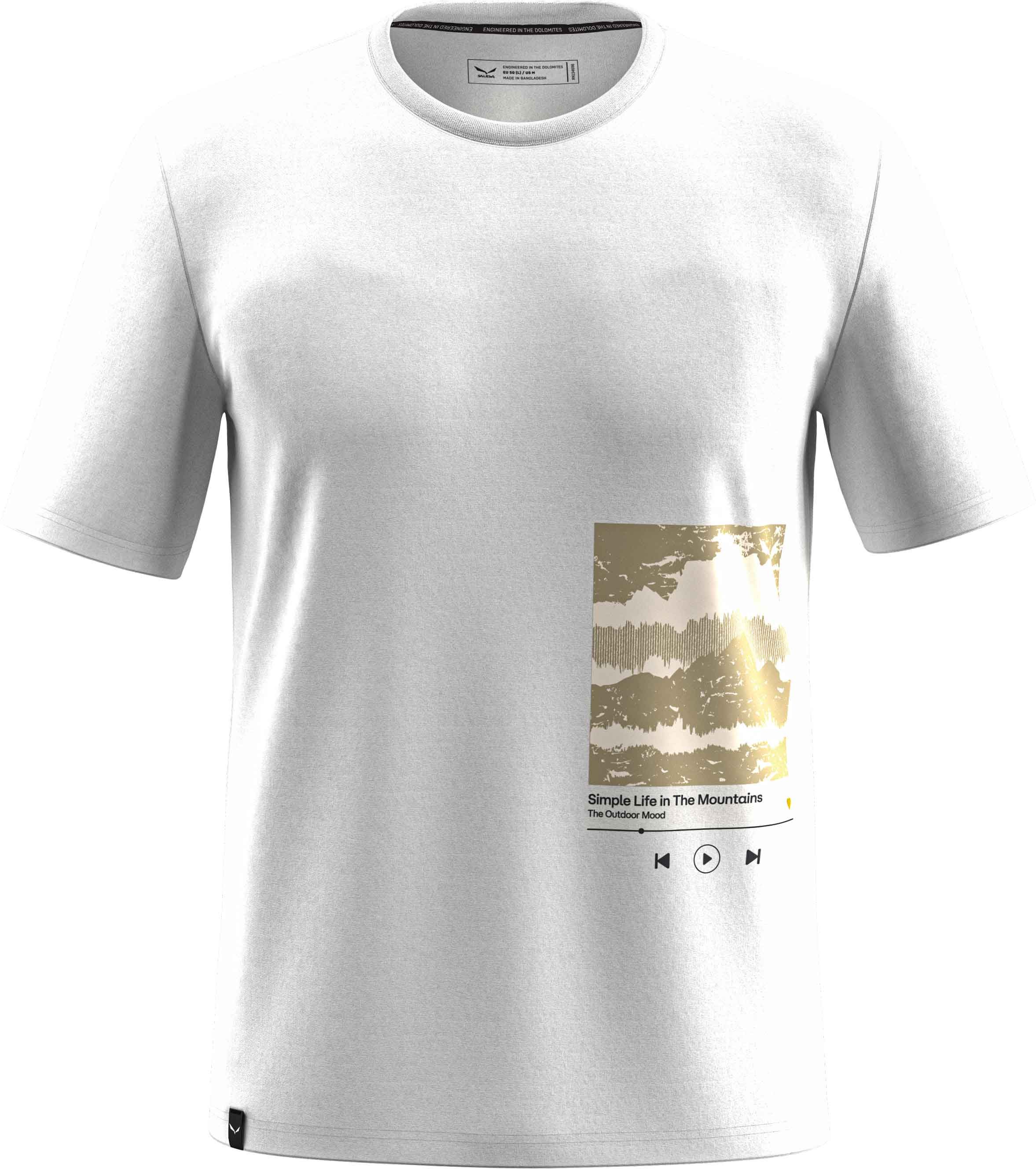 Eagle Cover T-Shirt M Optical White + Salewa