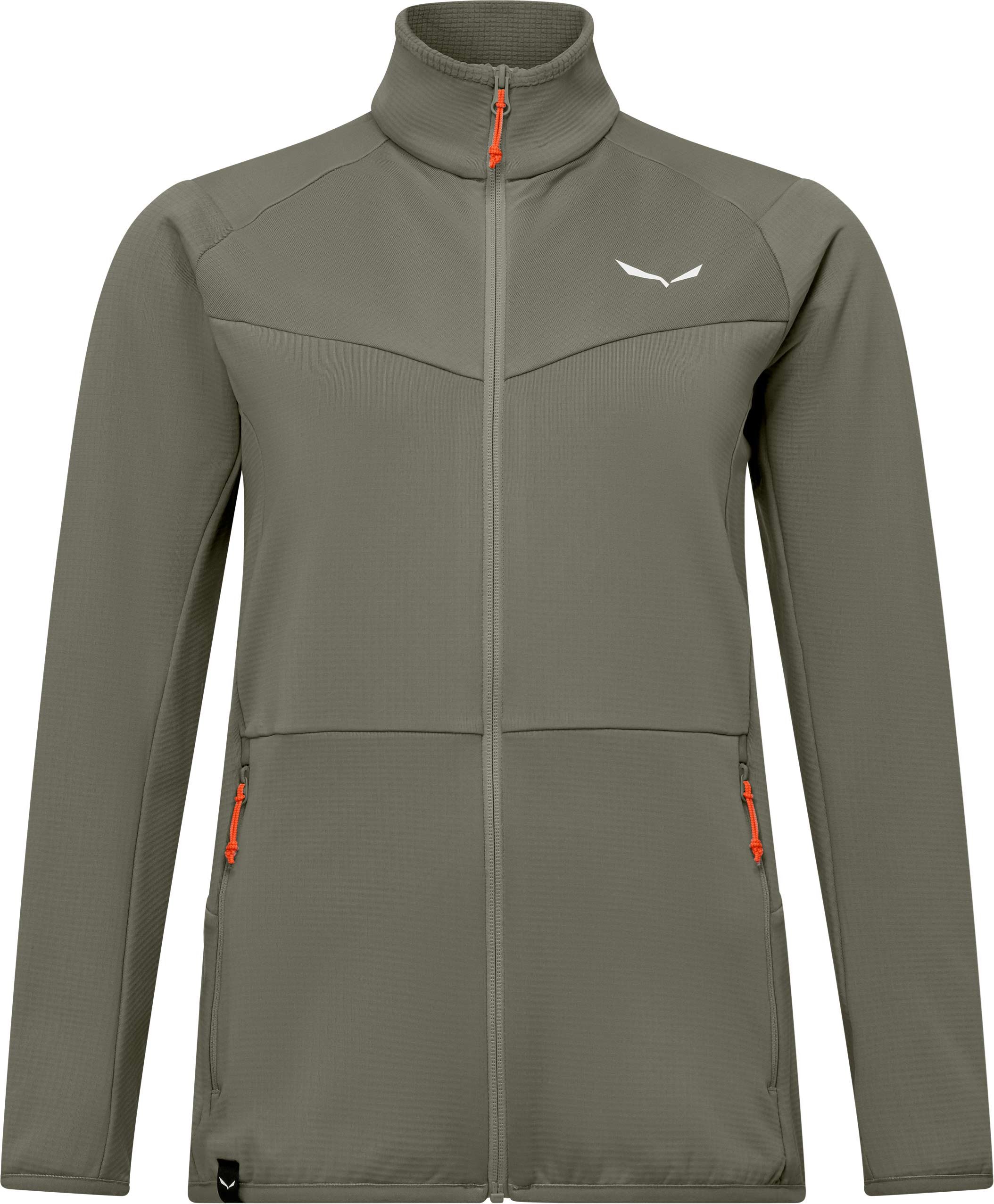 Puez Cammino Pl Jkt W Faded Green + Salewa