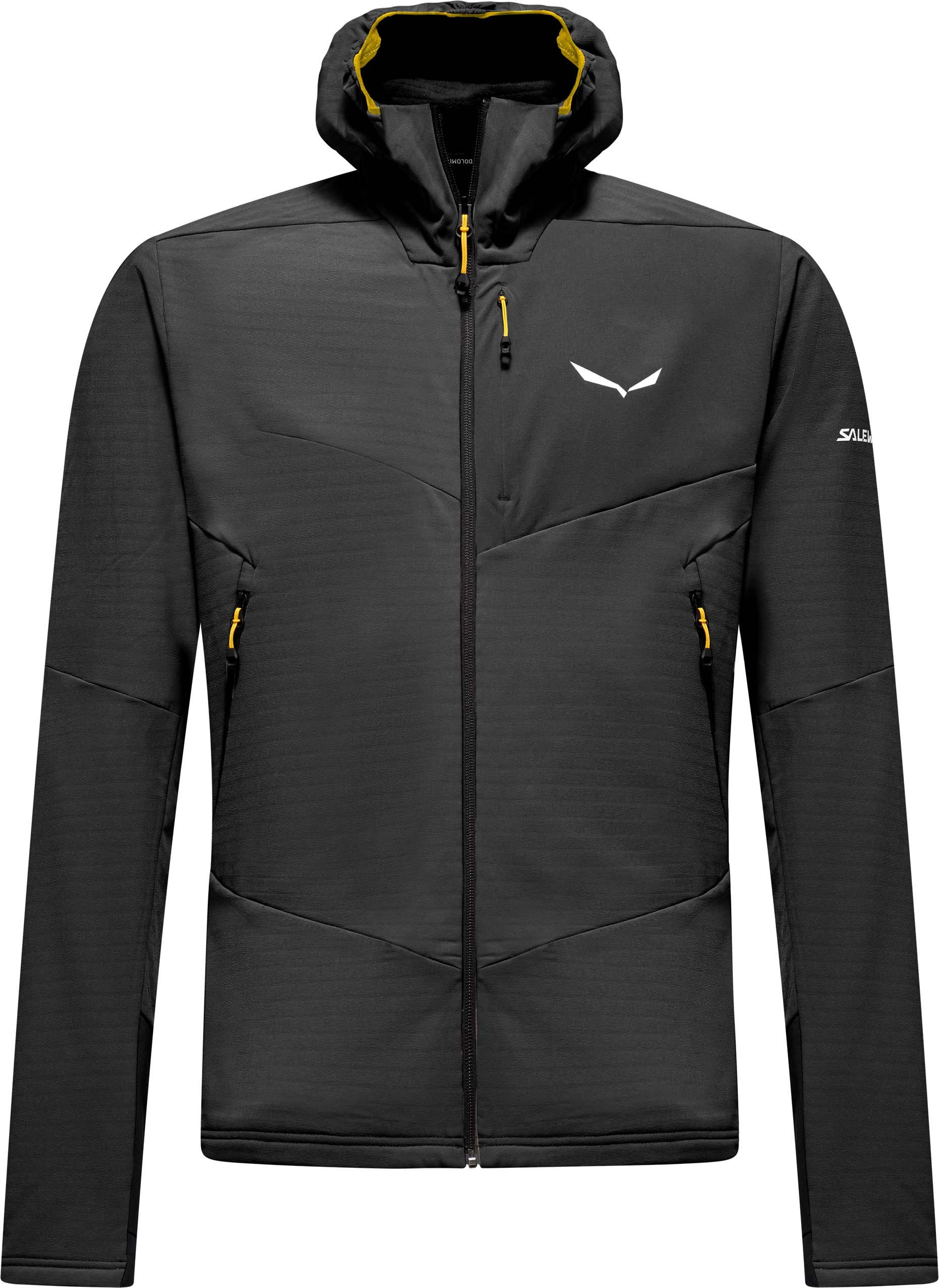 Ortles Fleece Hd FZ M Black Out + Salewa