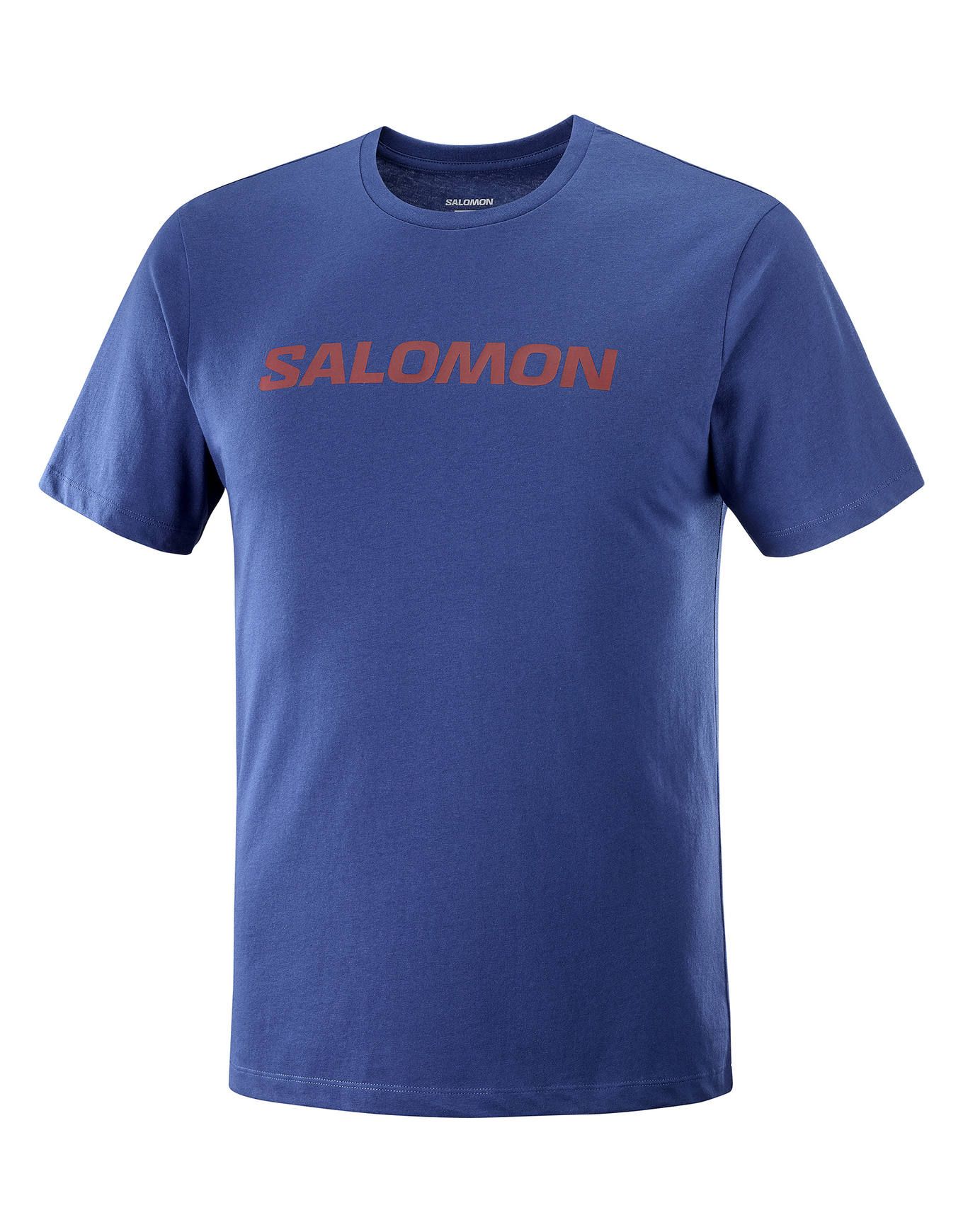 T Shirt Outlife Logo Tee M Navy Peony + Salomon