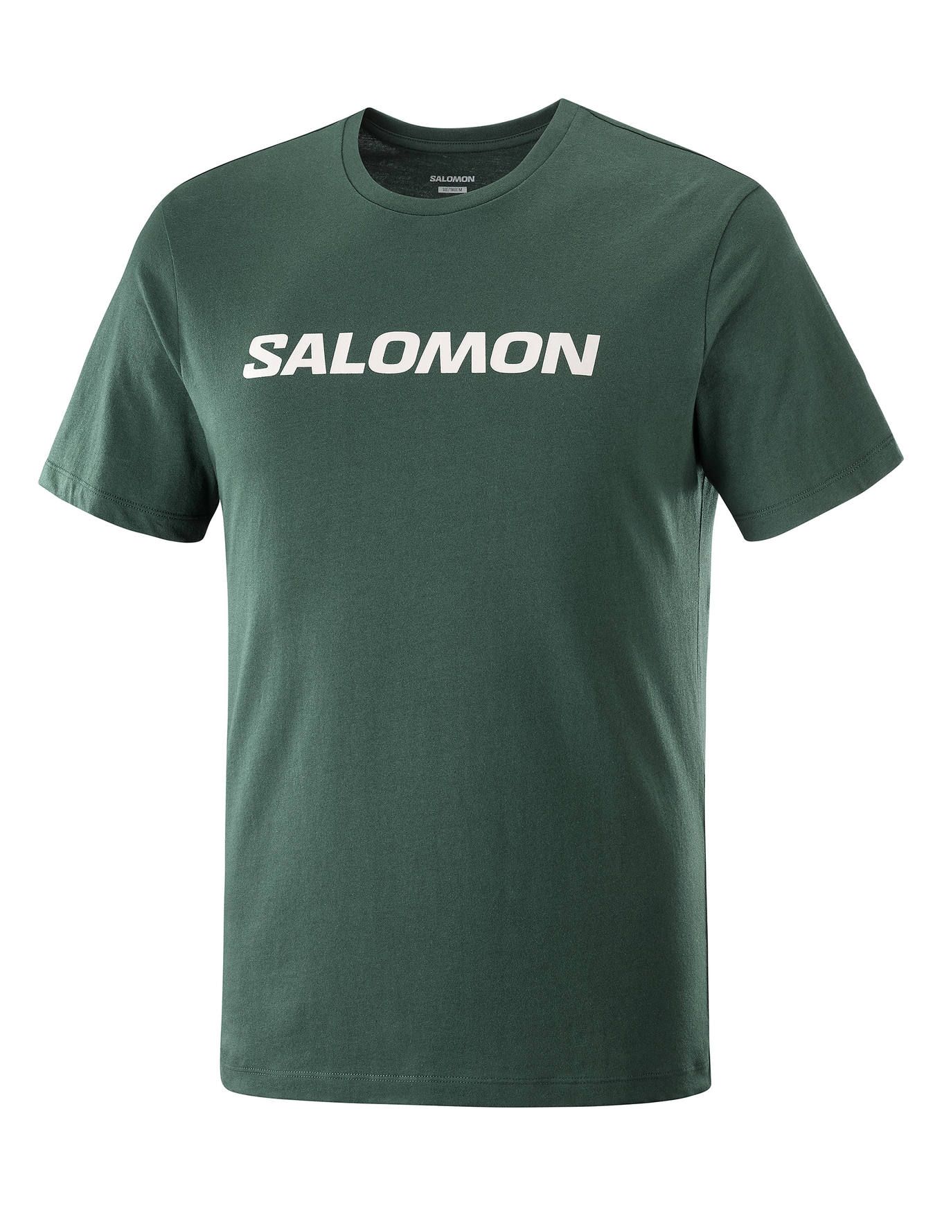 T Shirt Outlife Logo Tee M Ponderosa Pine + Salomon