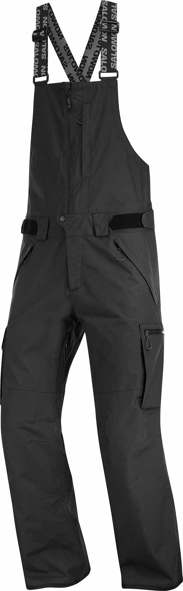 Salomon Transfer Bib Pant M Deep Black Ski trousers : Snowleader