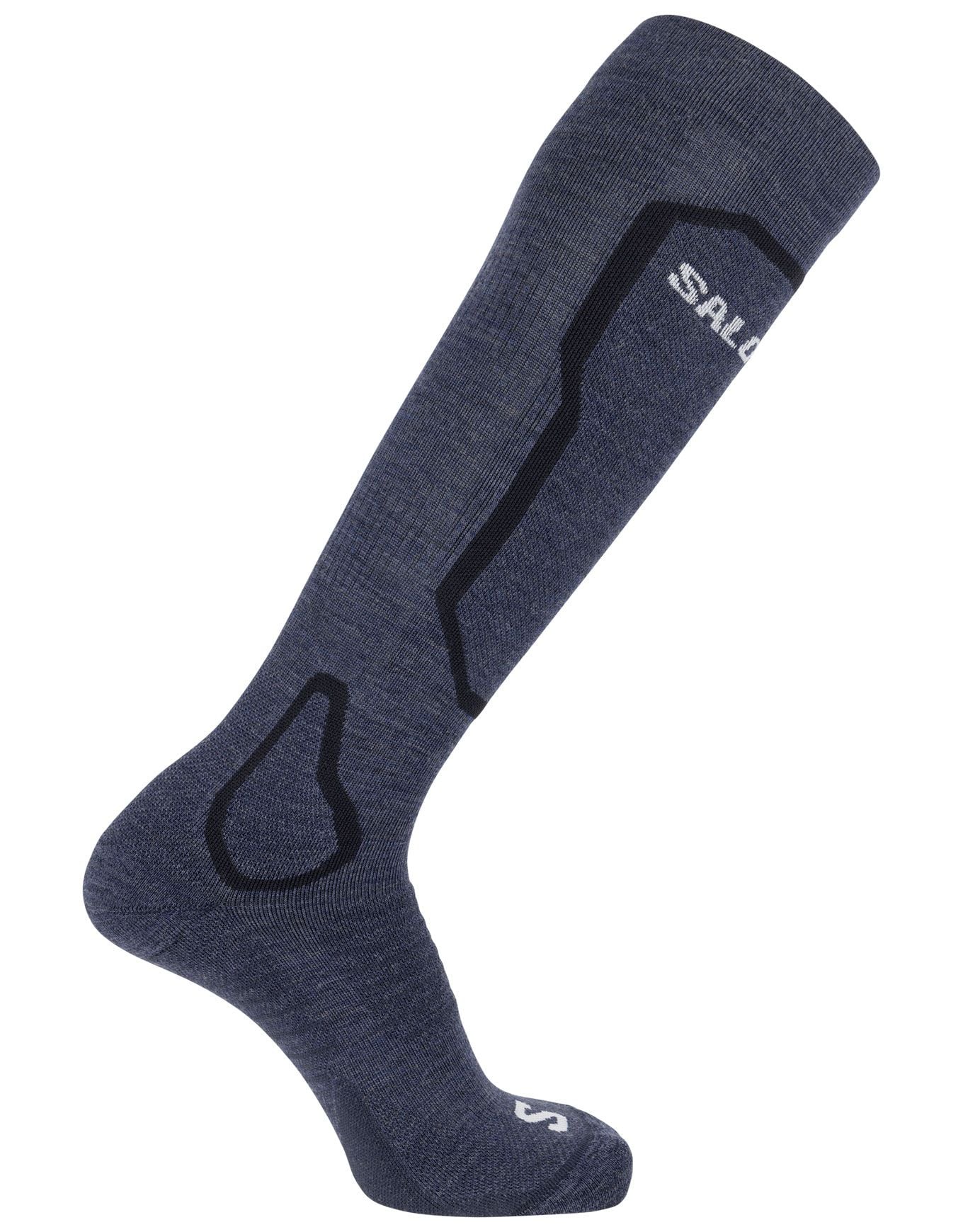 Socks S/Blaze Sargasso Sea/Night Sky/White + Salomon