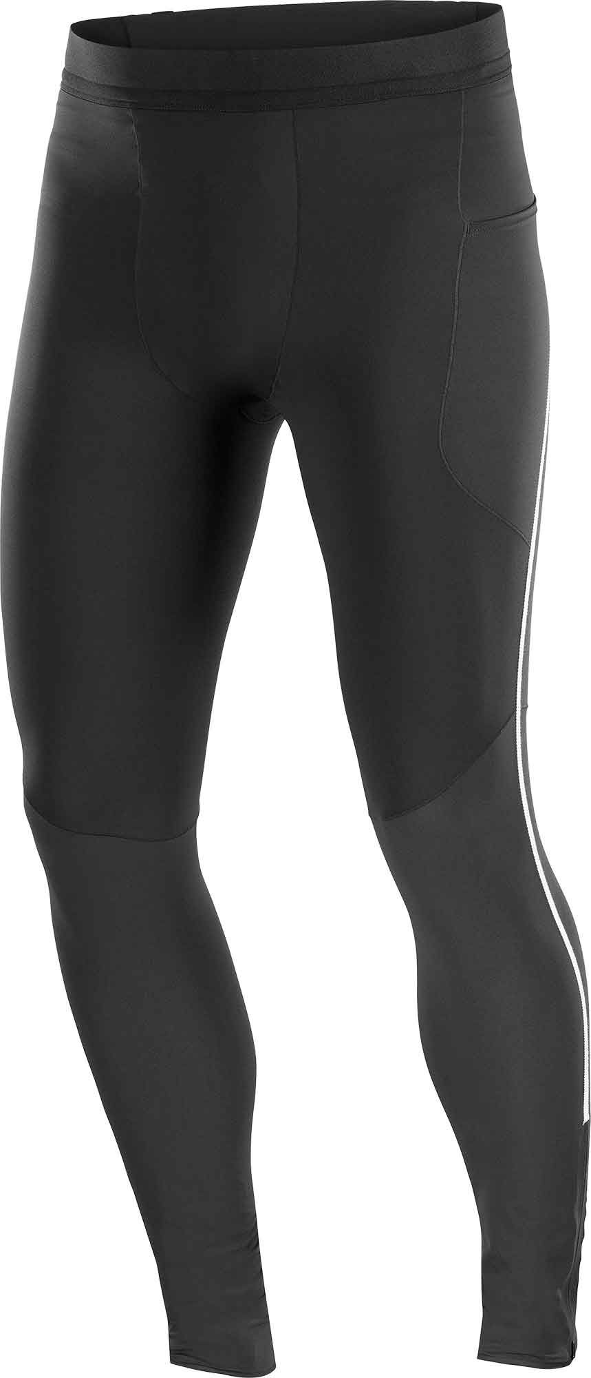 Sense Stow Tights M Deep Black + Salomon