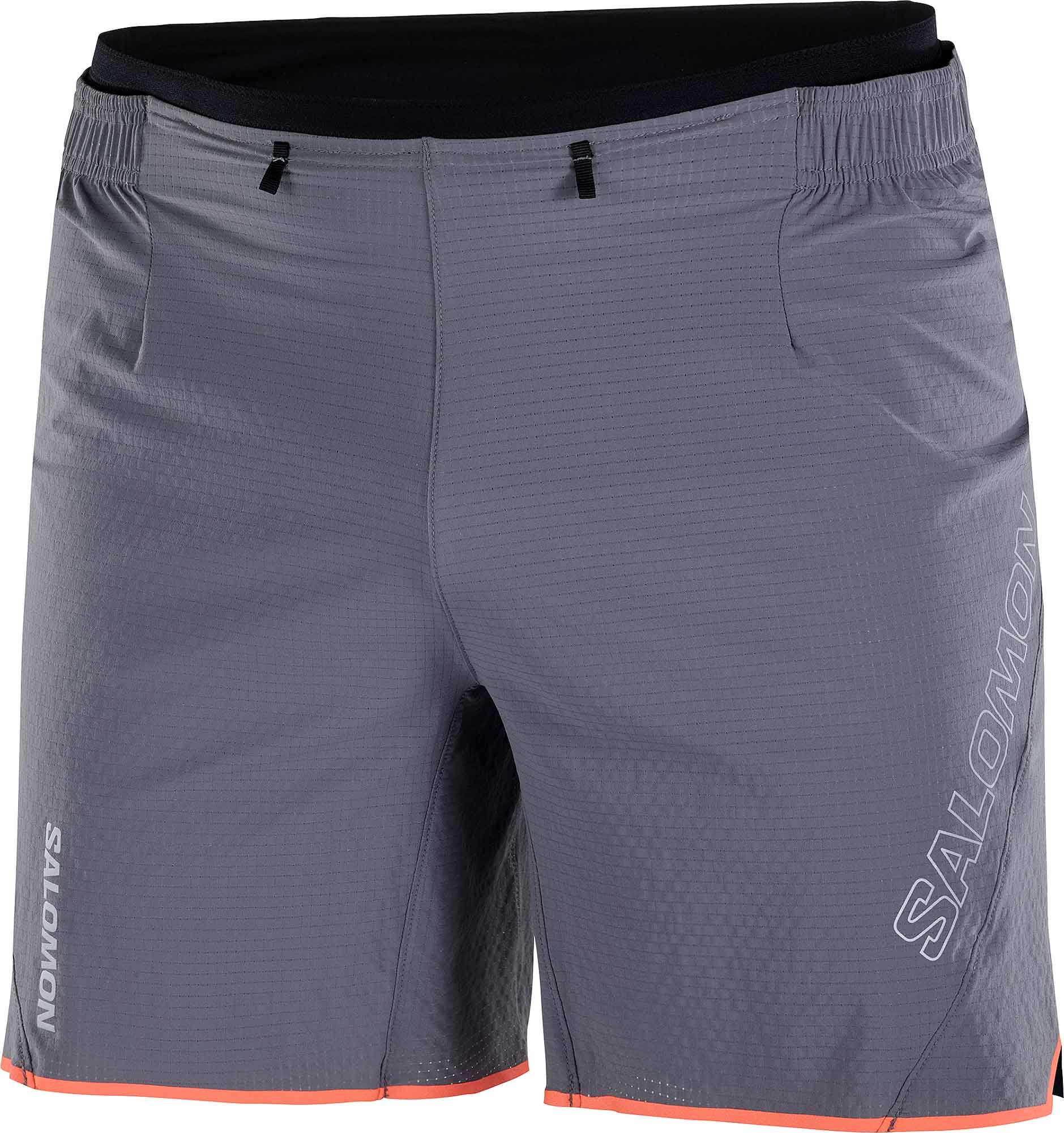 Sense Aero 7'' Shorts M Castelrock + Salomon