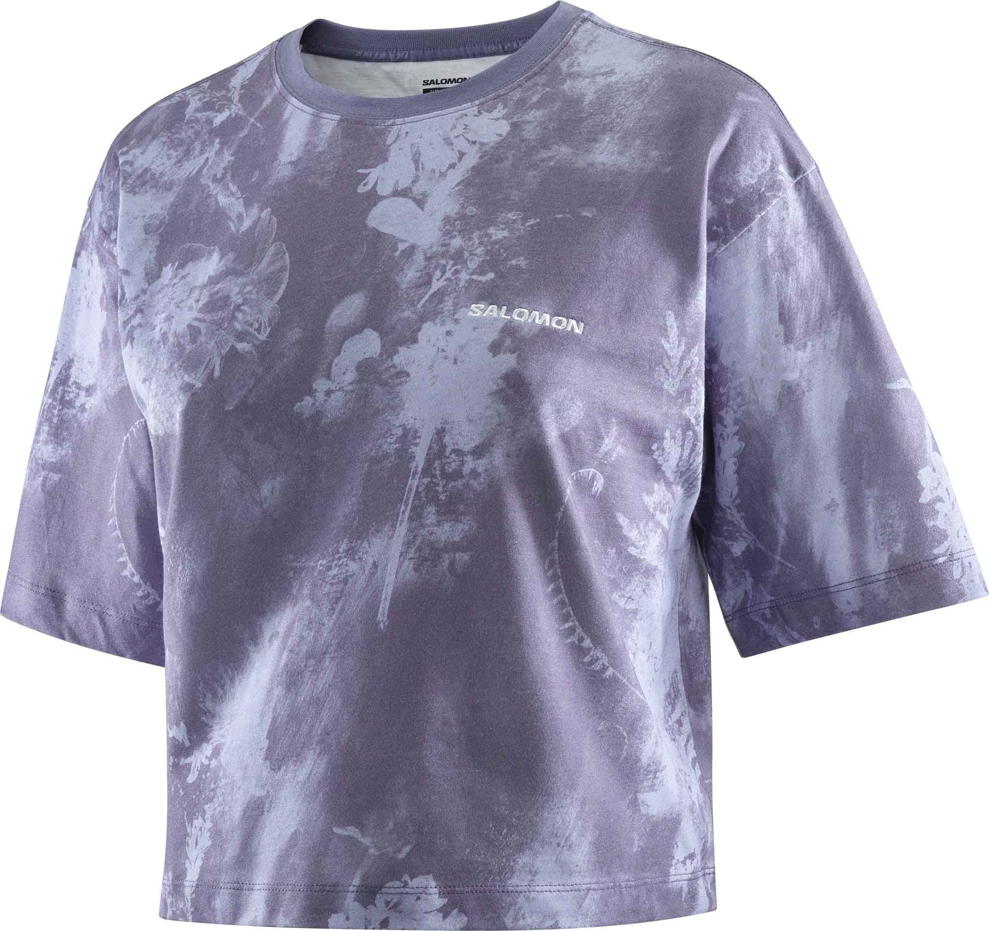 Canopy Short Tee W Blue Granite + Salomon