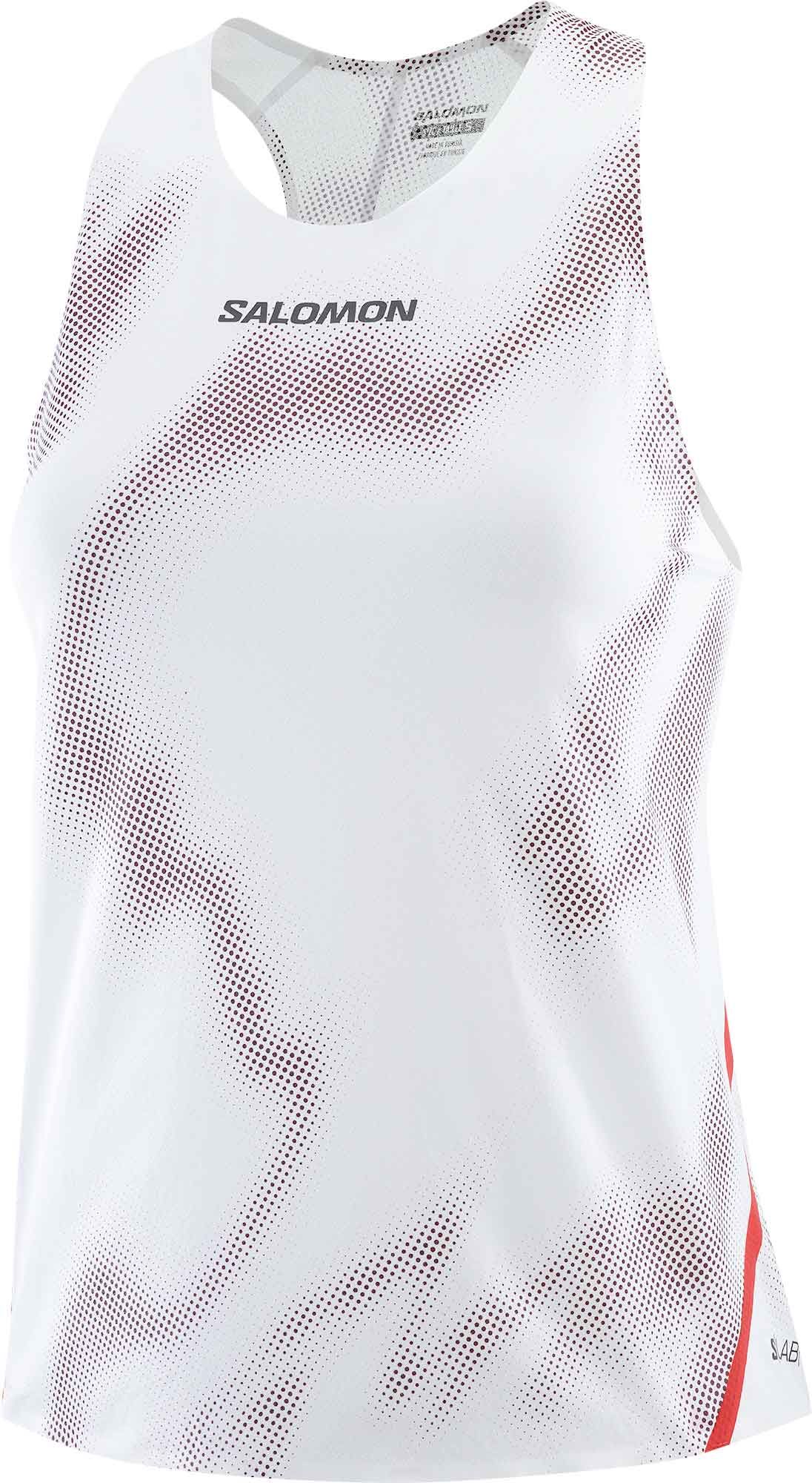 S/Lab Speed Singlet W White/Andorra + Salomon