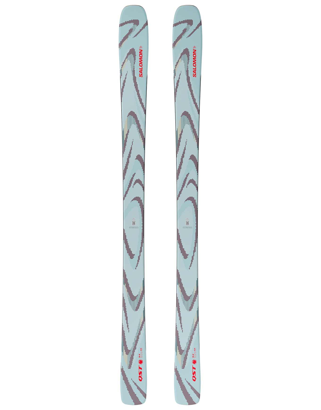 Salomon Qst 94 Iced Aqua 2026 Men's skis : Snowleader