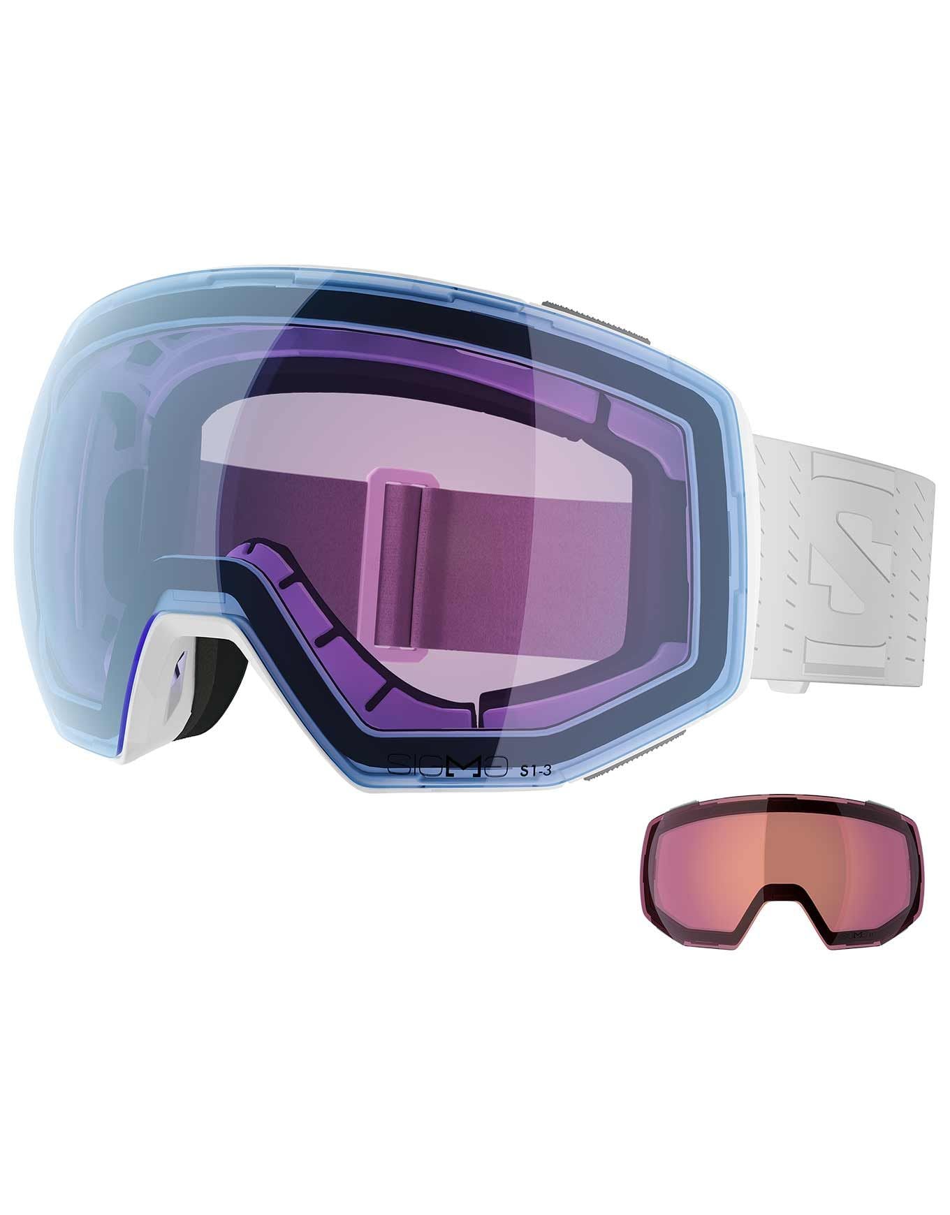 SALOMON RADIUM PRIME スキーゴーグル Salomon Radium Prime Sigma Photo White Ski goggles : Snowleader