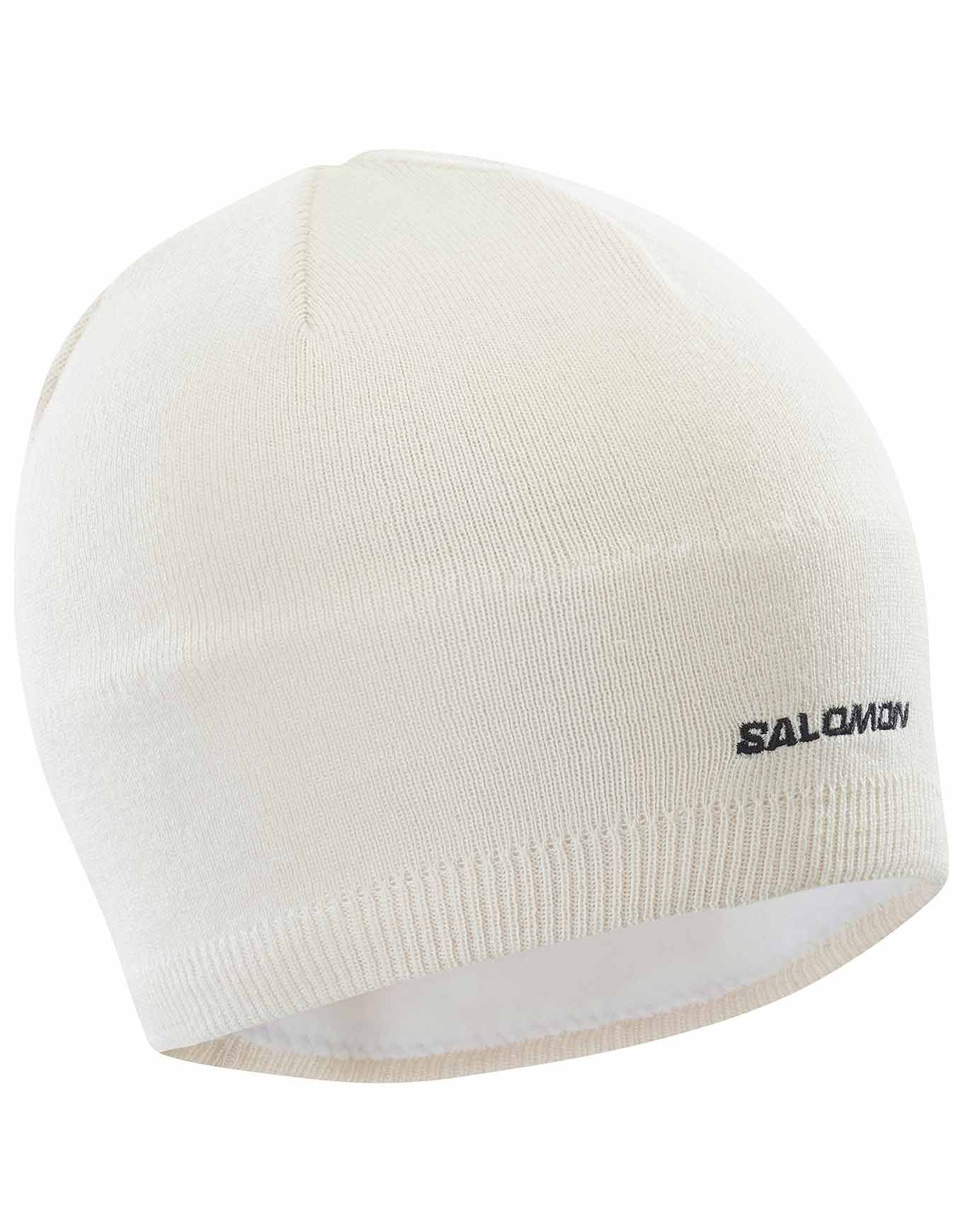 Salomon Beanie Whisper White + Salomon